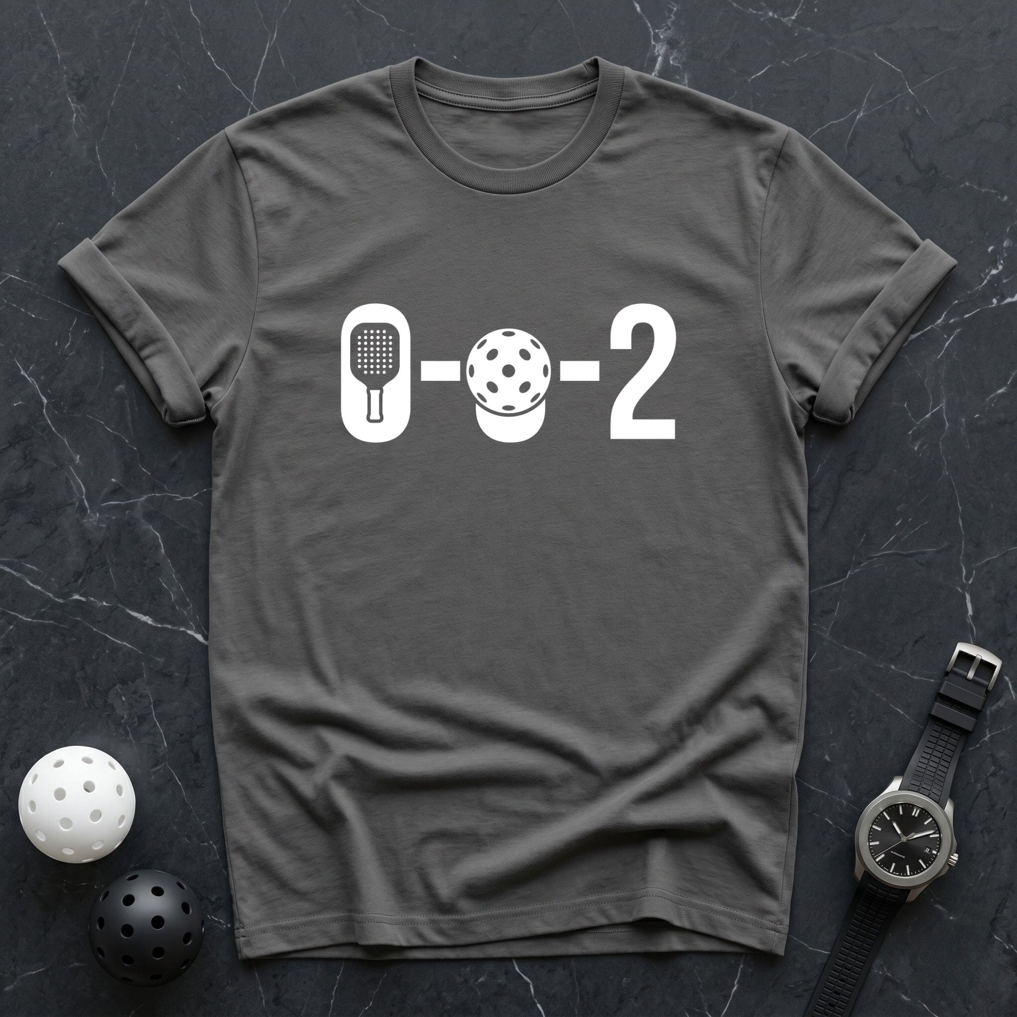 0 - 0 - 2 Starting Score Tee - Dink it Shop