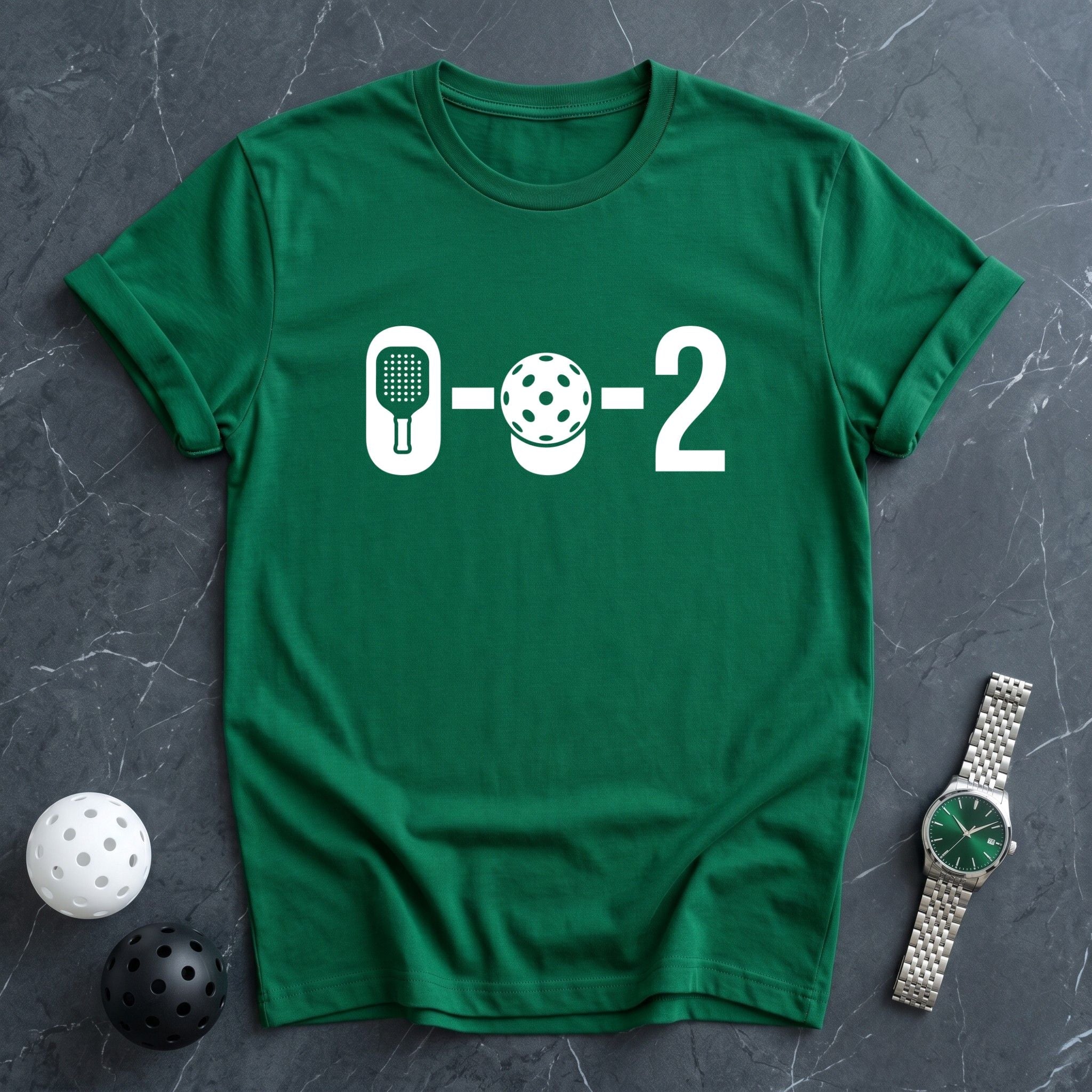 0 - 0 - 2 Starting Score Tee - Dink it Shop