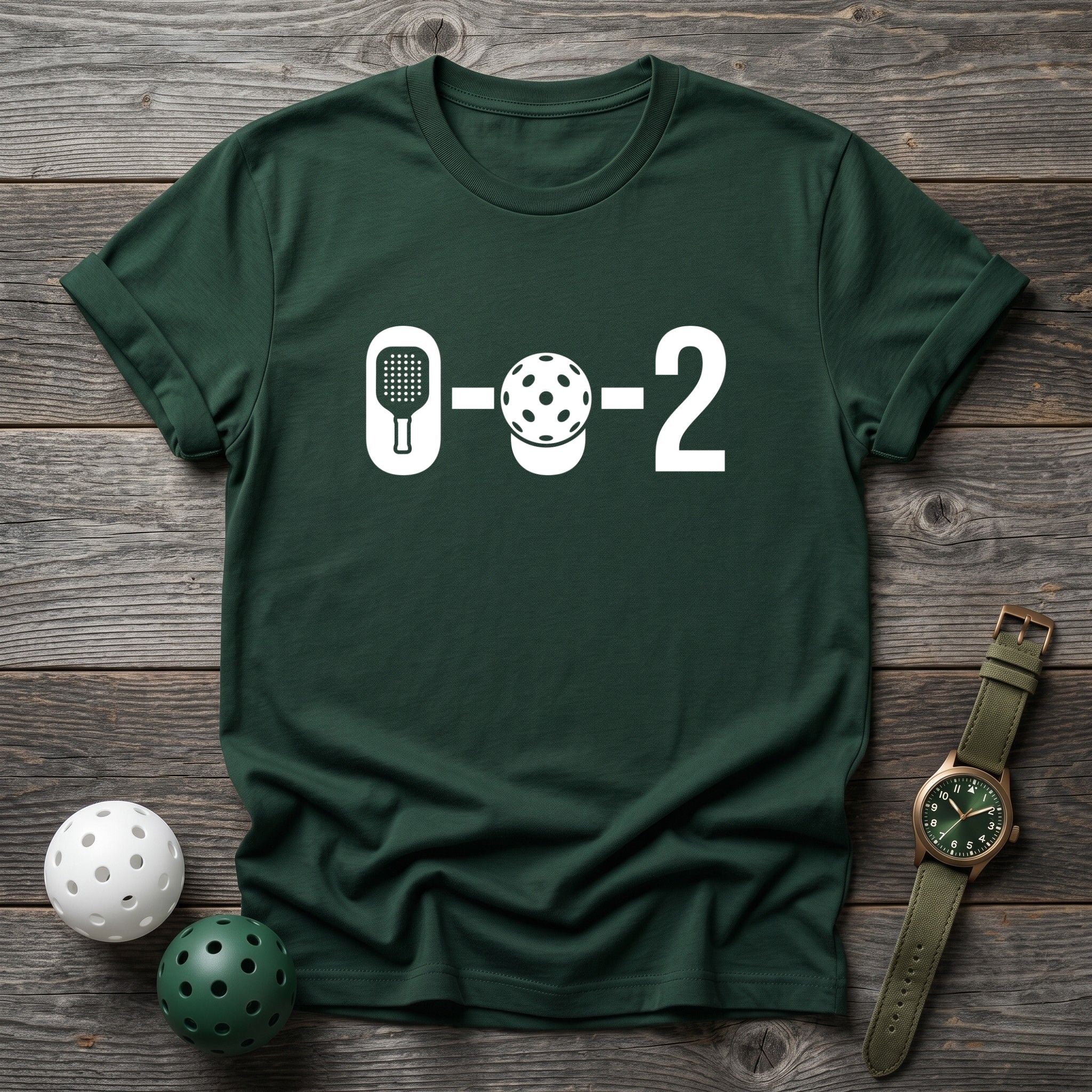 0 - 0 - 2 Starting Score Tee - Dink it Shop