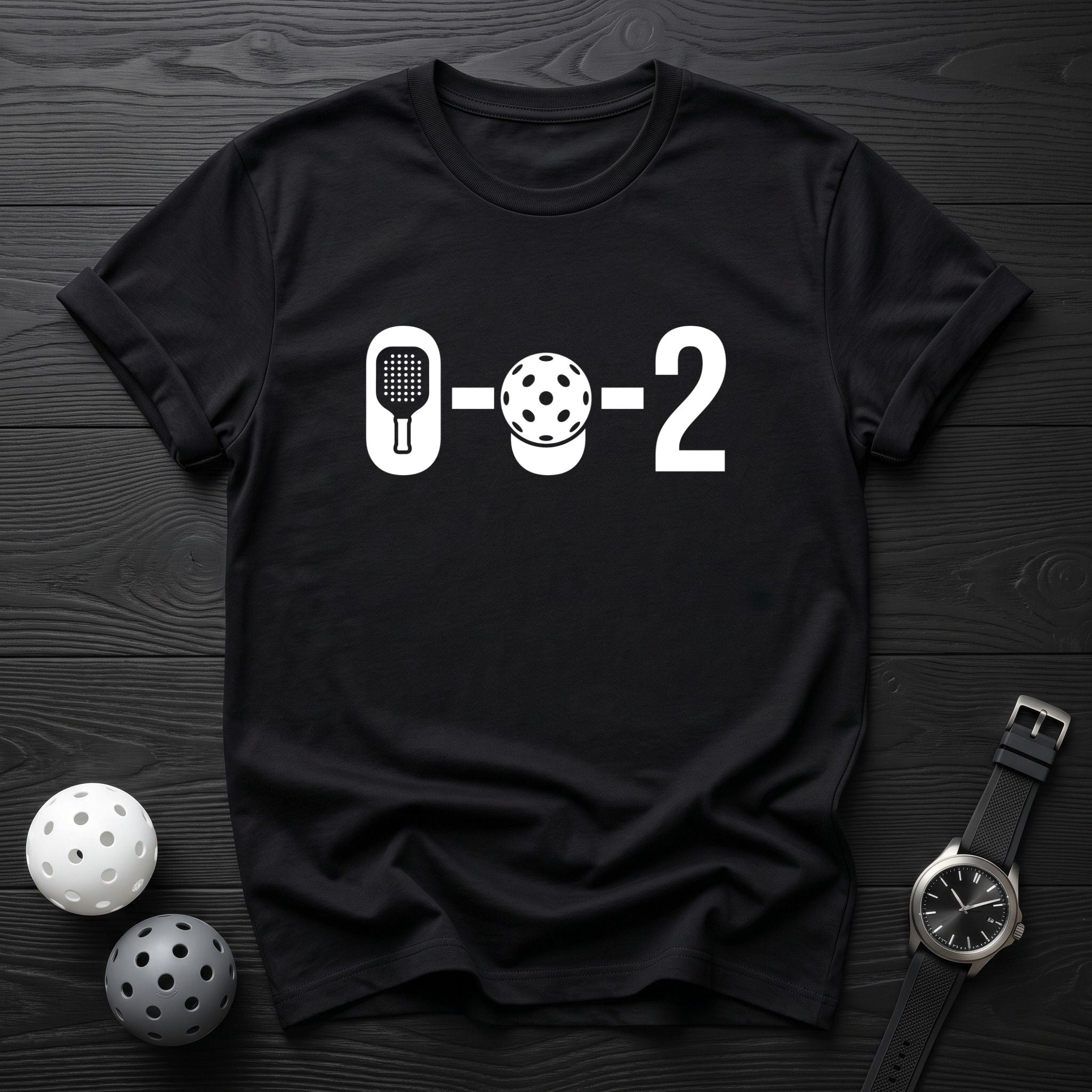 0 - 0 - 2 Starting Score Tee - Dink it Shop