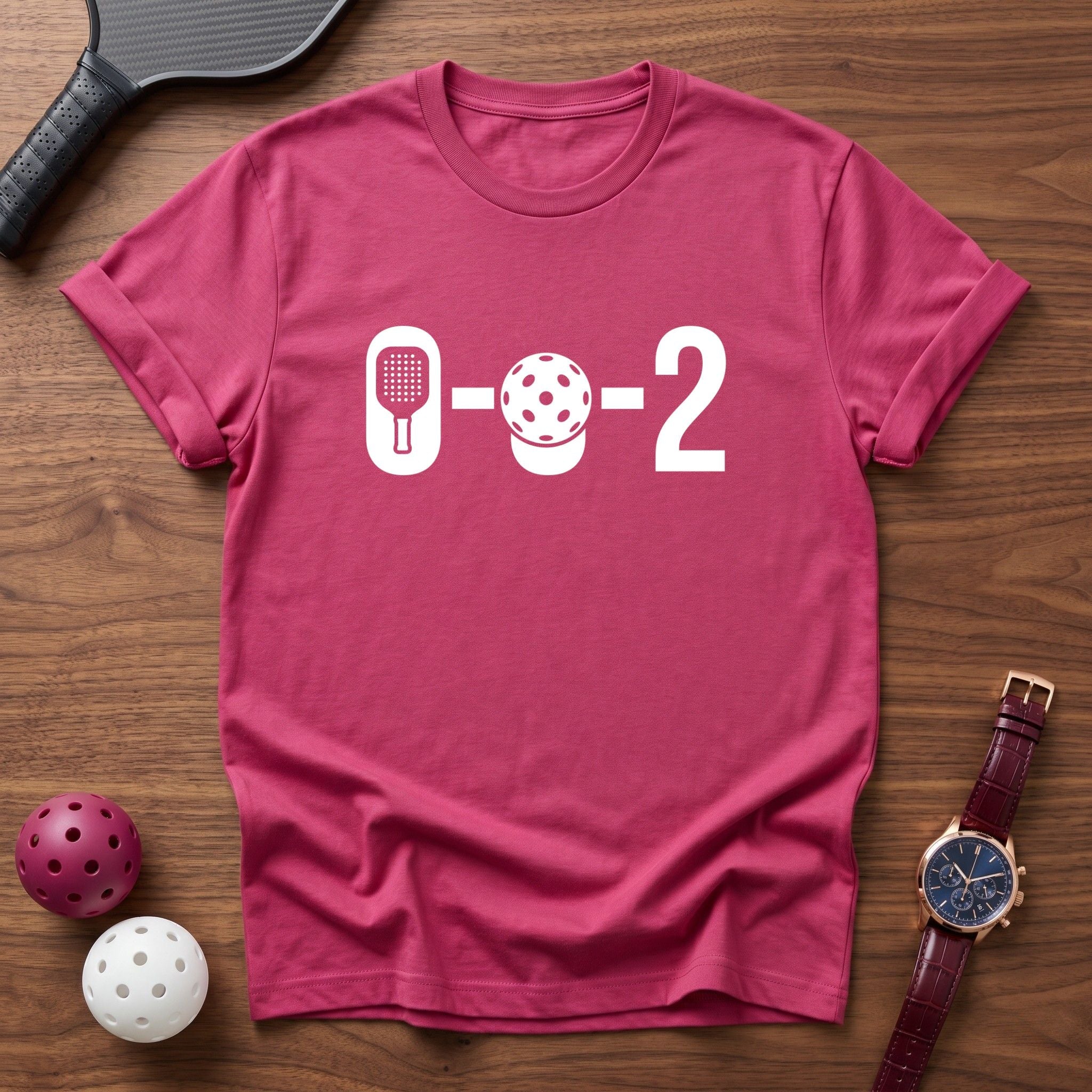 0 - 0 - 2 Starting Score Tee - Dink it Shop