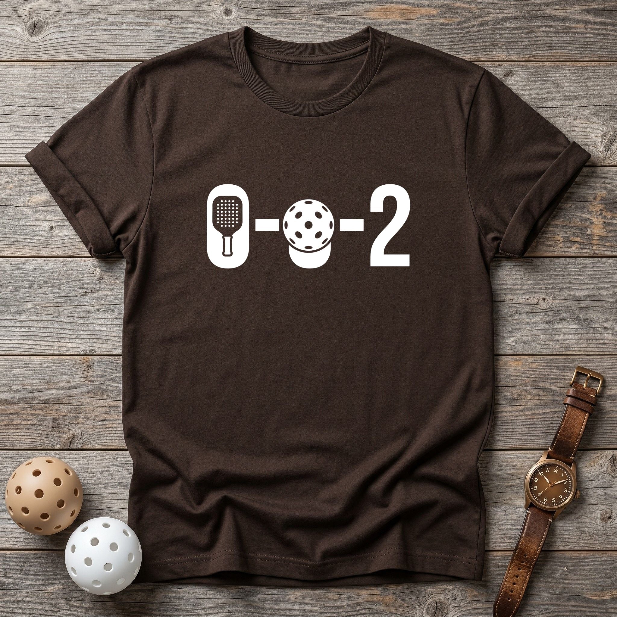 0 - 0 - 2 Starting Score Tee - Dink it Shop