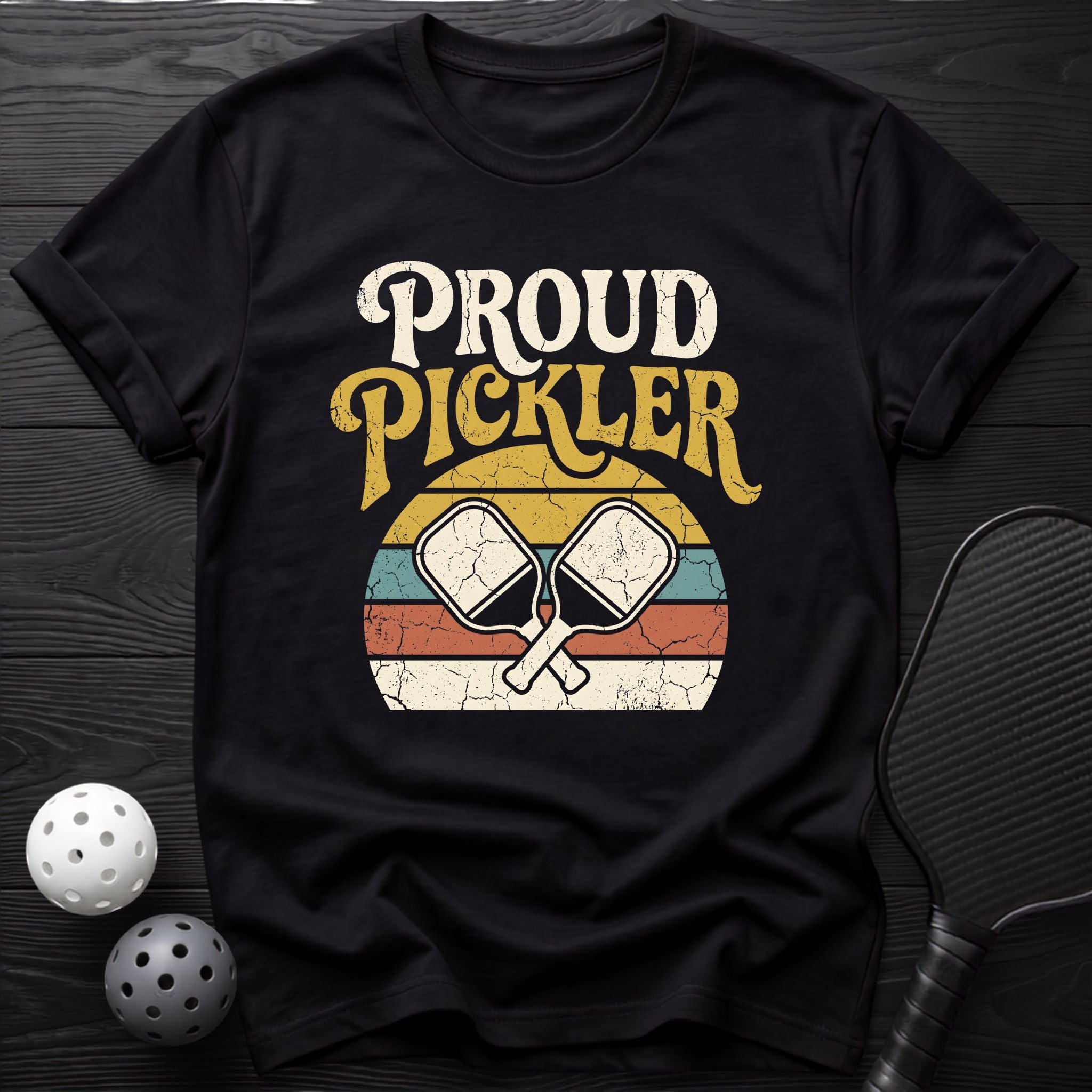 Proud Pickler Double Paddle Tee