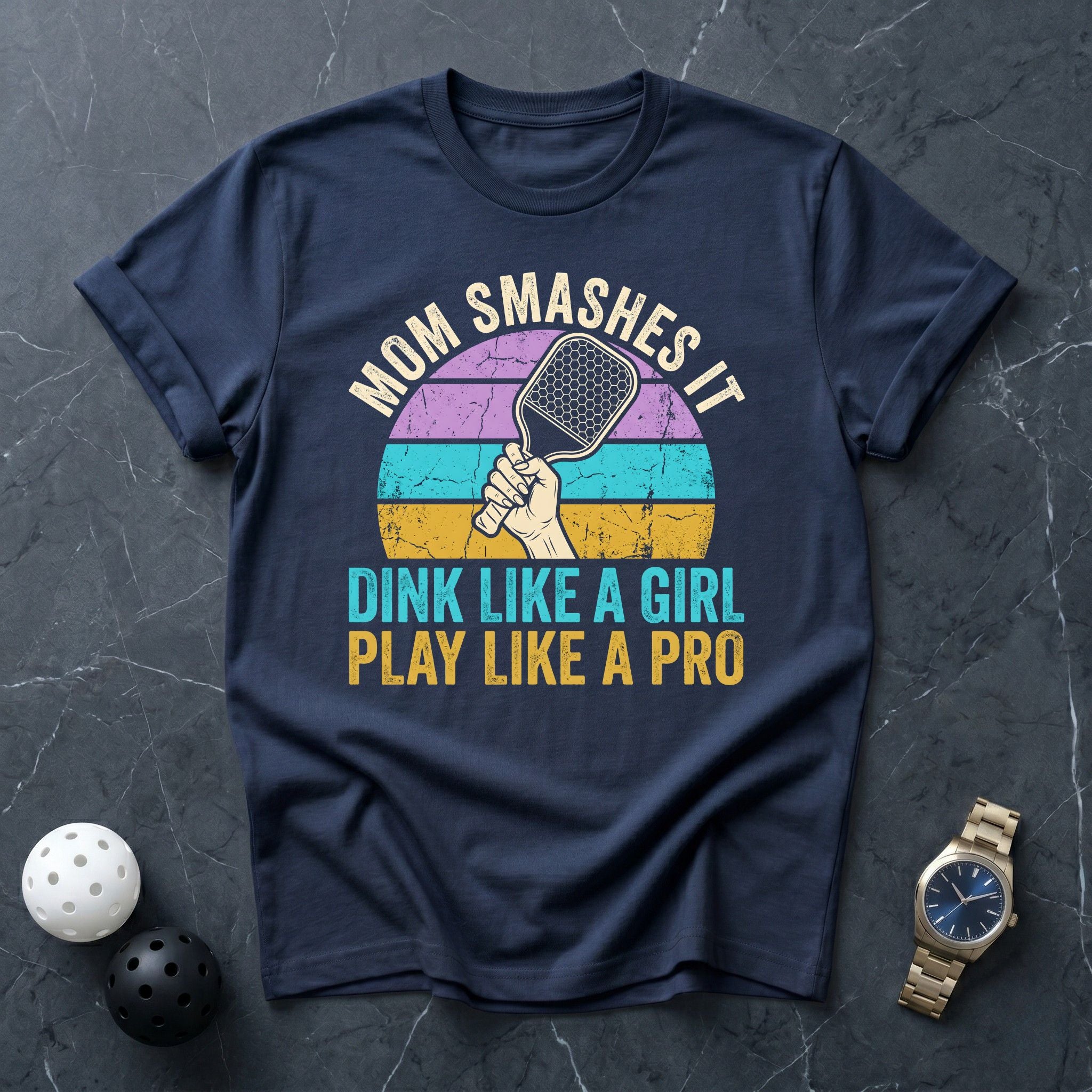Mom Smashes it Tee