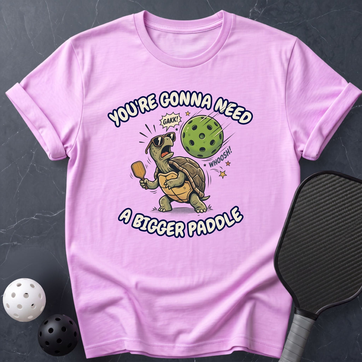 A Bigger Paddle Tee - Dink it Shop