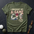 A - Game & Knees C - Game Funny Tee - Dink it Shop