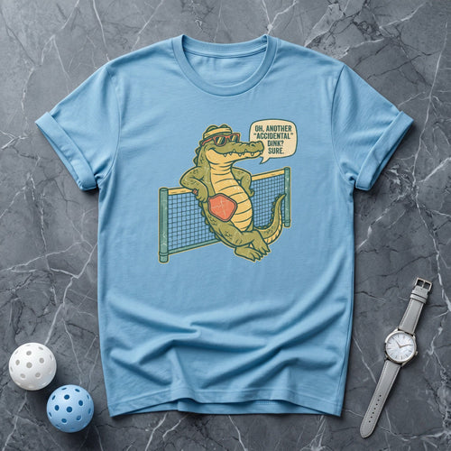 Accidental Dink Alligator Funny Tee - Dink it Shop