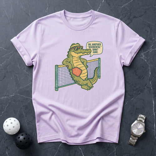 Accidental Dink Alligator Funny Tee - Dink it Shop