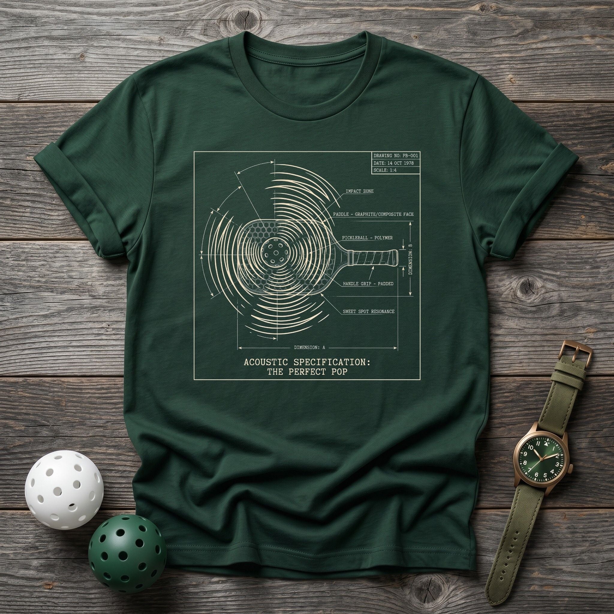 Acoustic The Perfect POP Tee - Dink it Shop