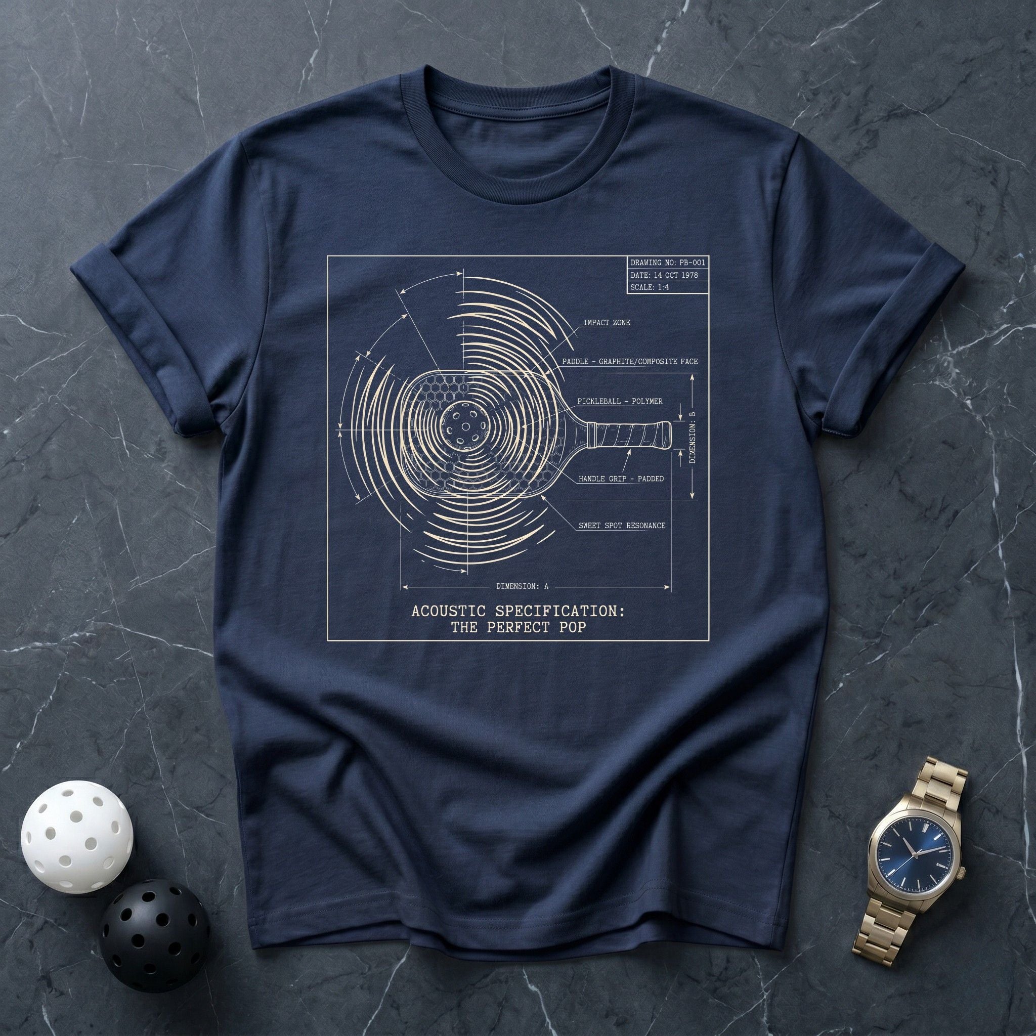 Acoustic The Perfect POP Tee - Dink it Shop