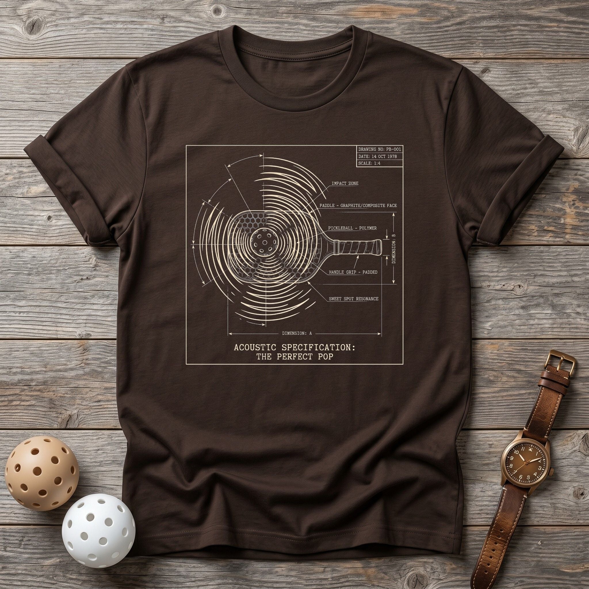 Acoustic The Perfect POP Tee - Dink it Shop
