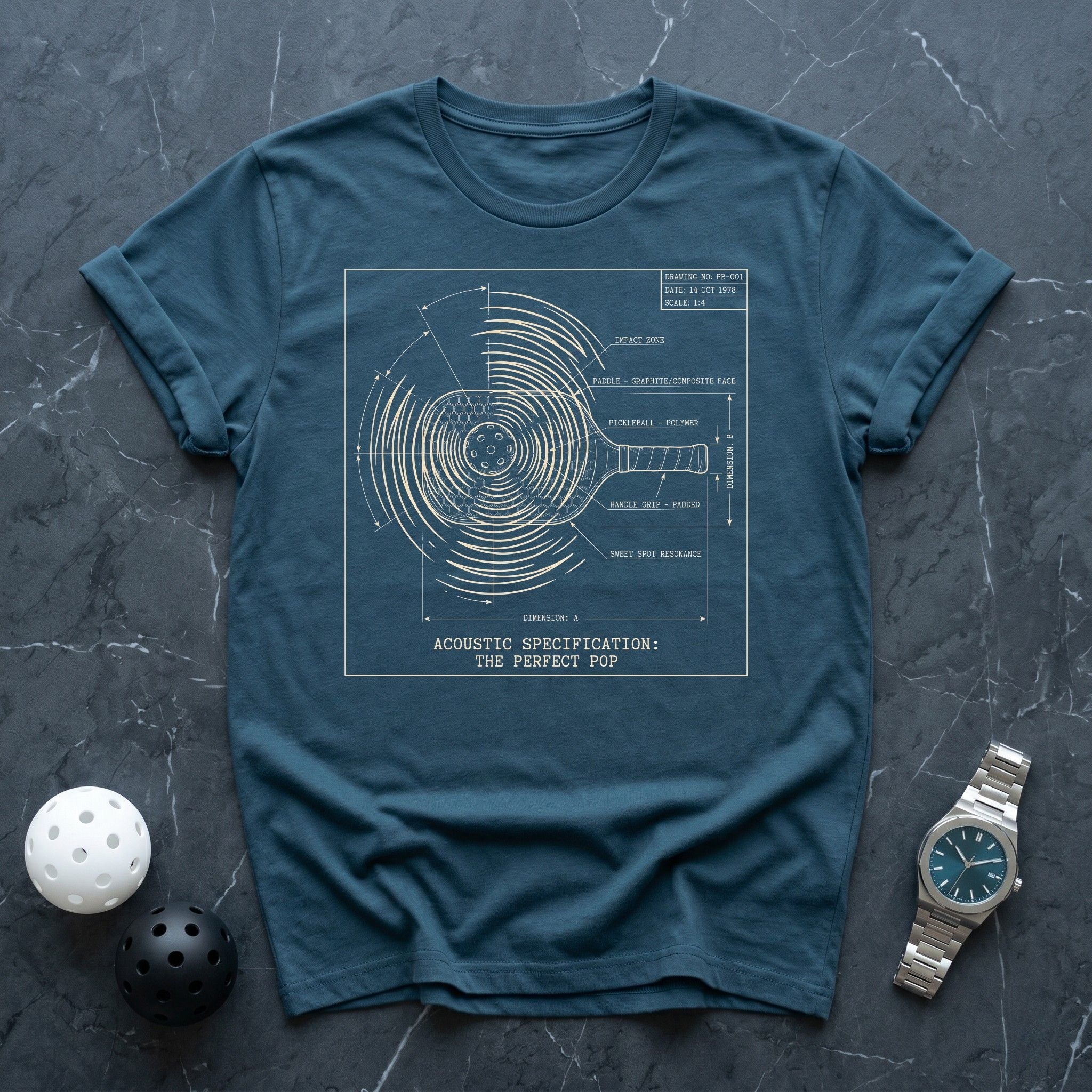Acoustic The Perfect POP Tee - Dink it Shop