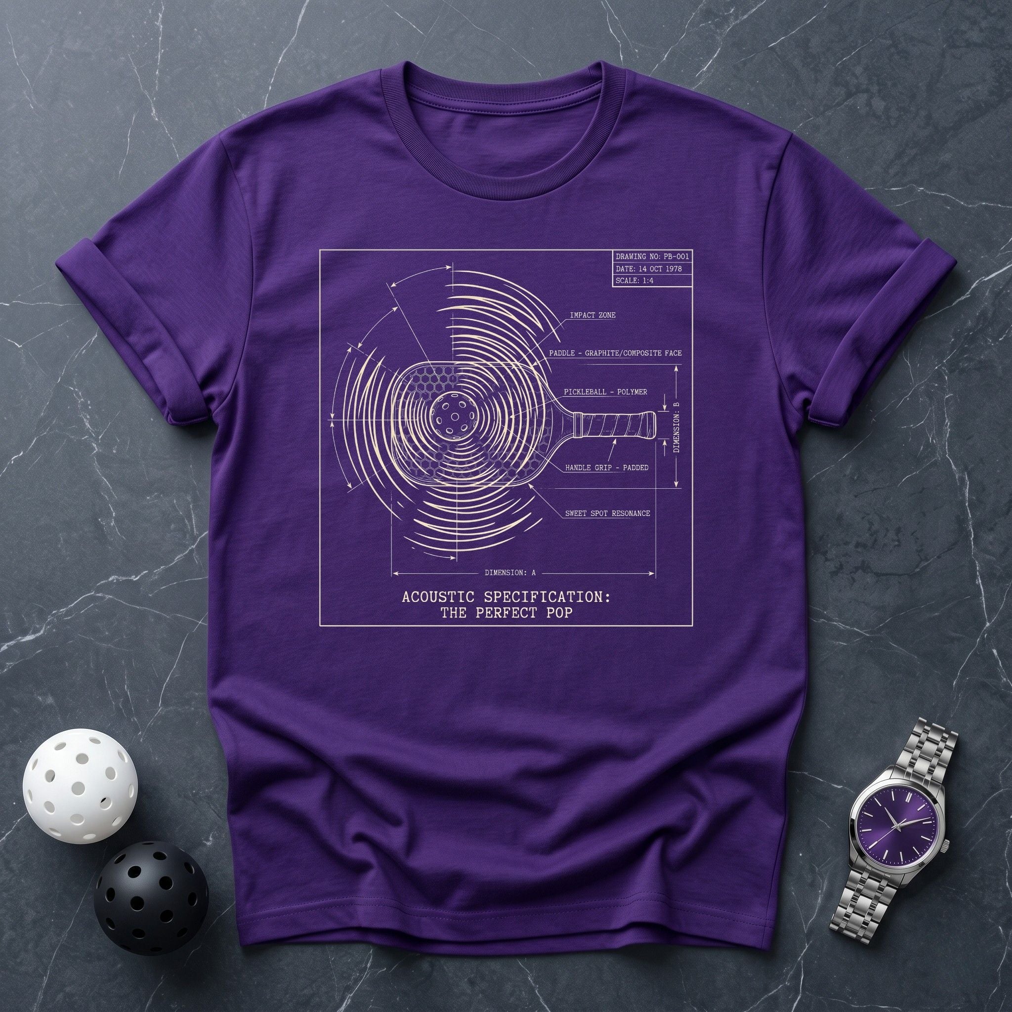 Acoustic The Perfect POP Tee - Dink it Shop