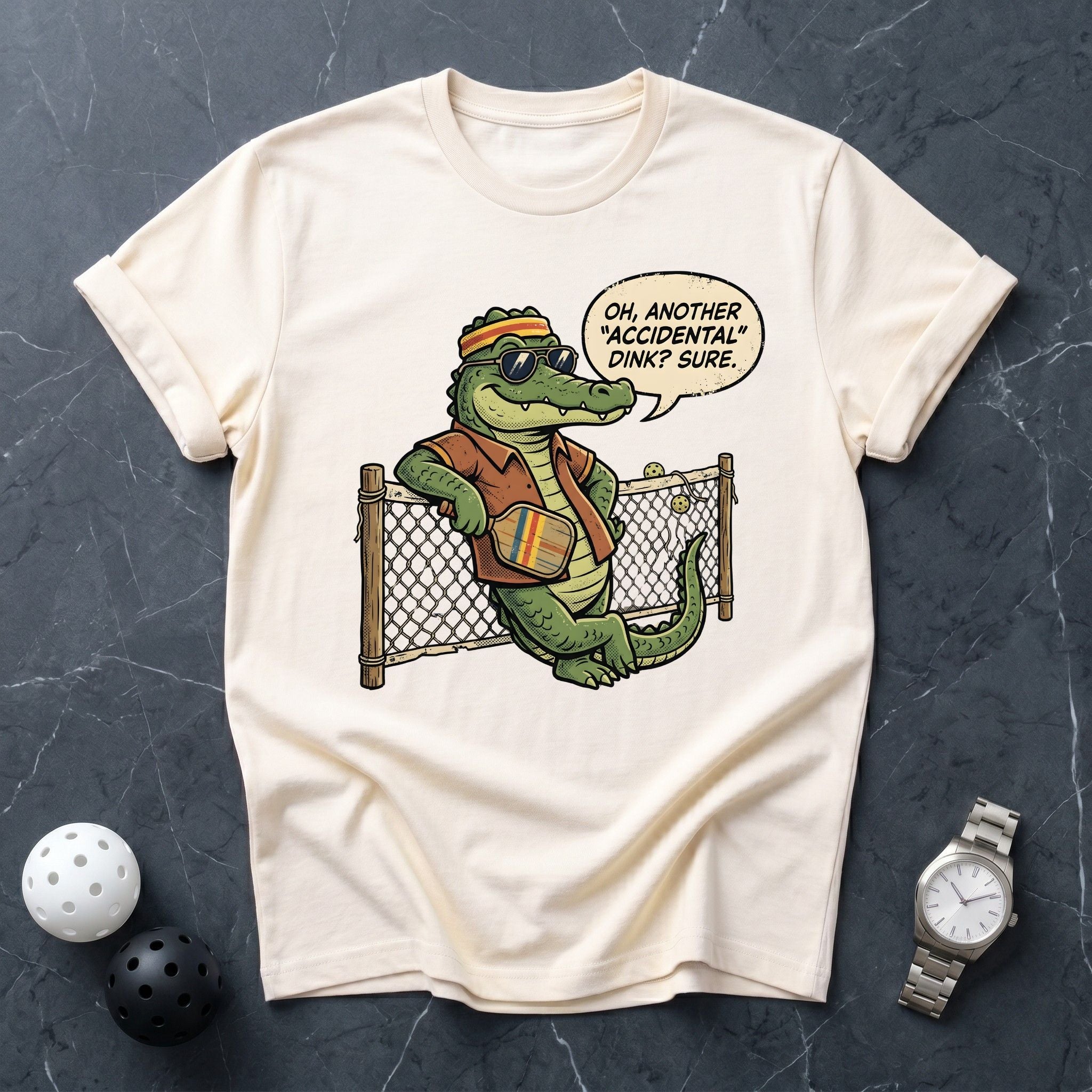 Alligator Accidental Dink Tee - Dink it Shop