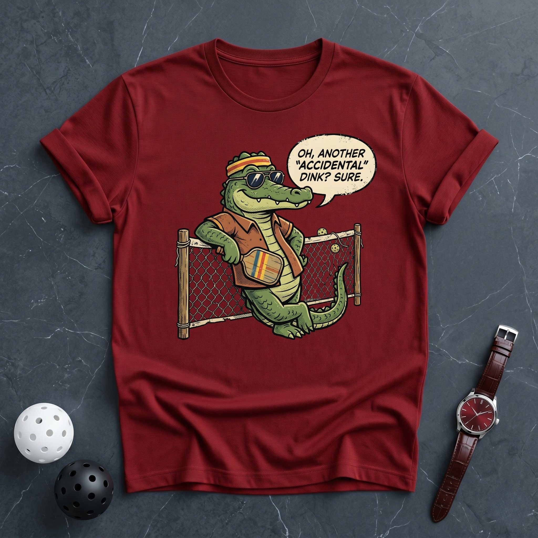 Alligator Accidental Dink Tee - Dink it Shop
