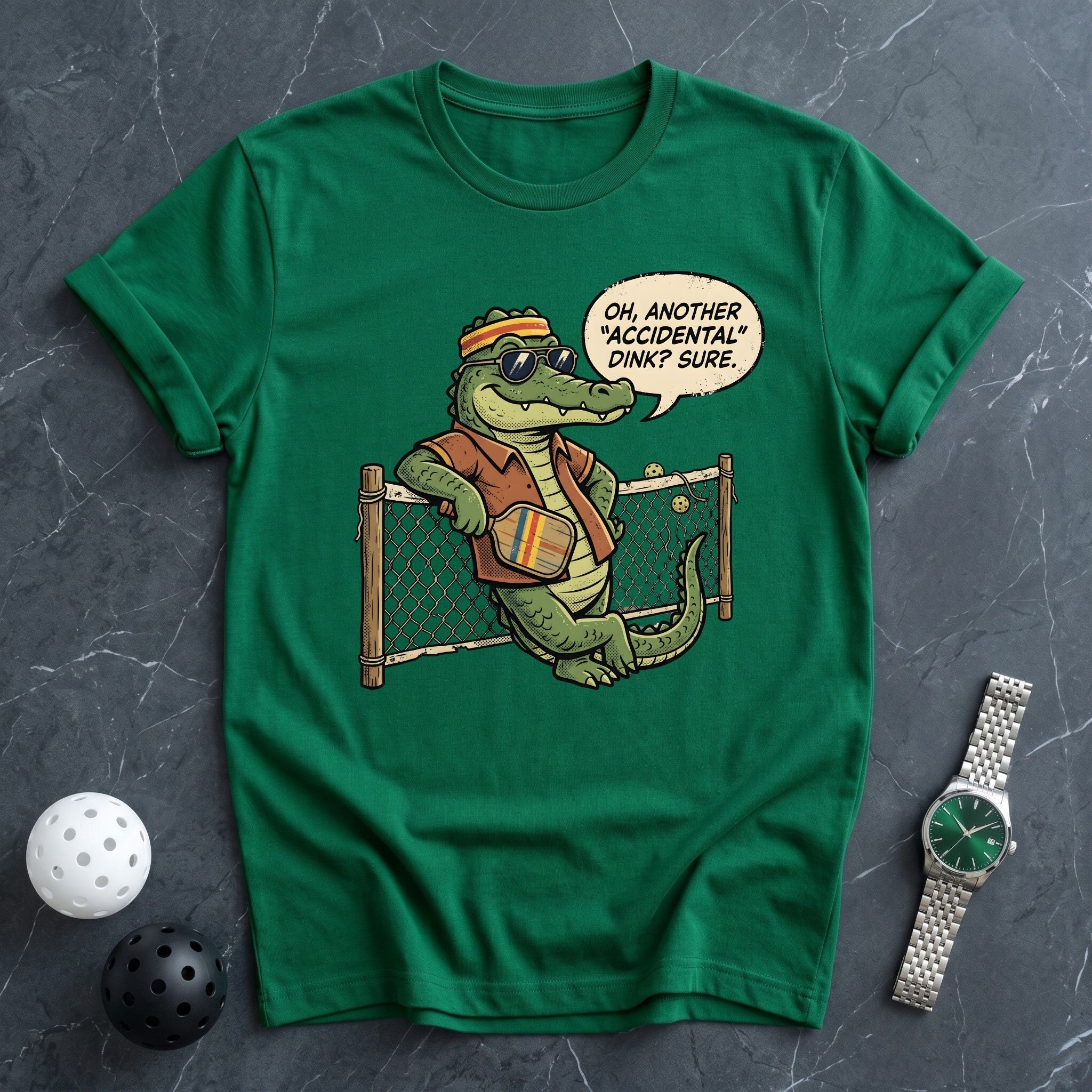 Alligator Accidental Dink Tee - Dink it Shop
