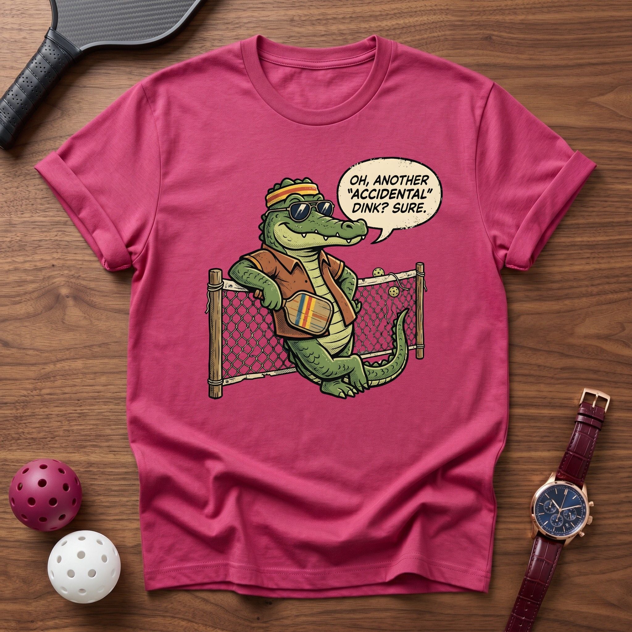 Alligator Accidental Dink Tee - Dink it Shop