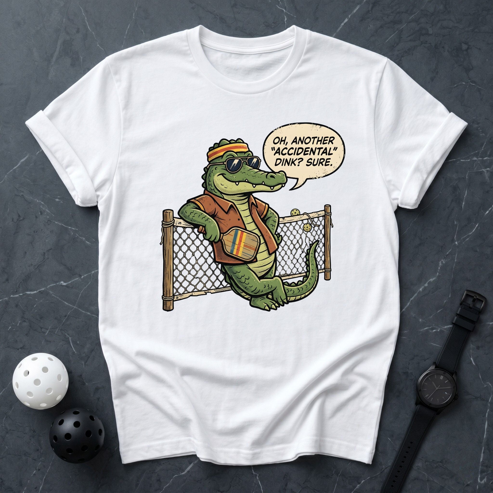 Alligator Accidental Dink Tee - Dink it Shop