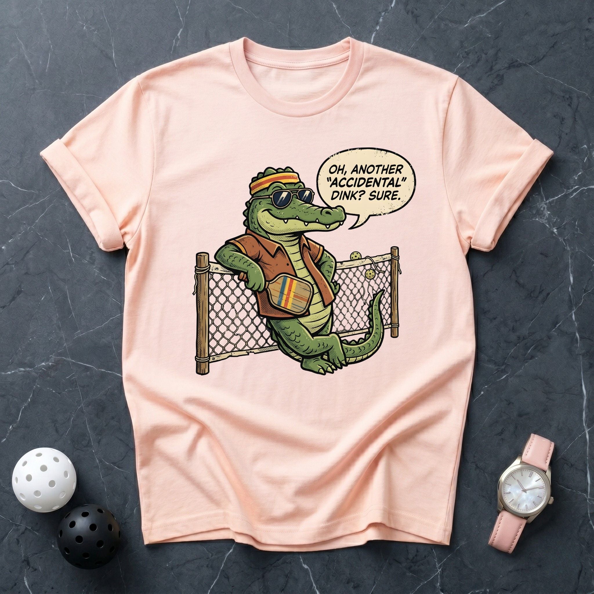Alligator Accidental Dink Tee - Dink it Shop