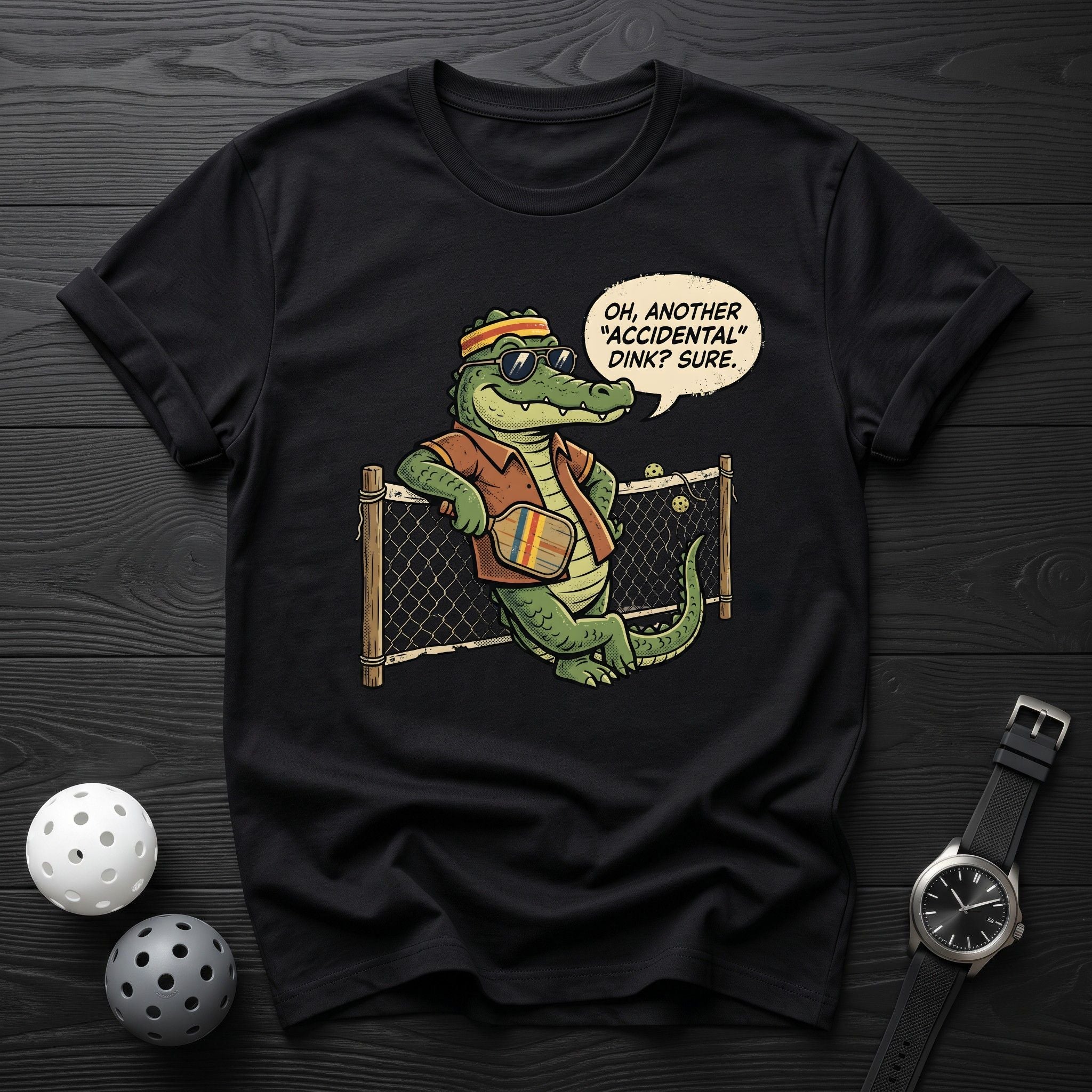 Alligator Accidental Dink Tee - Dink it Shop