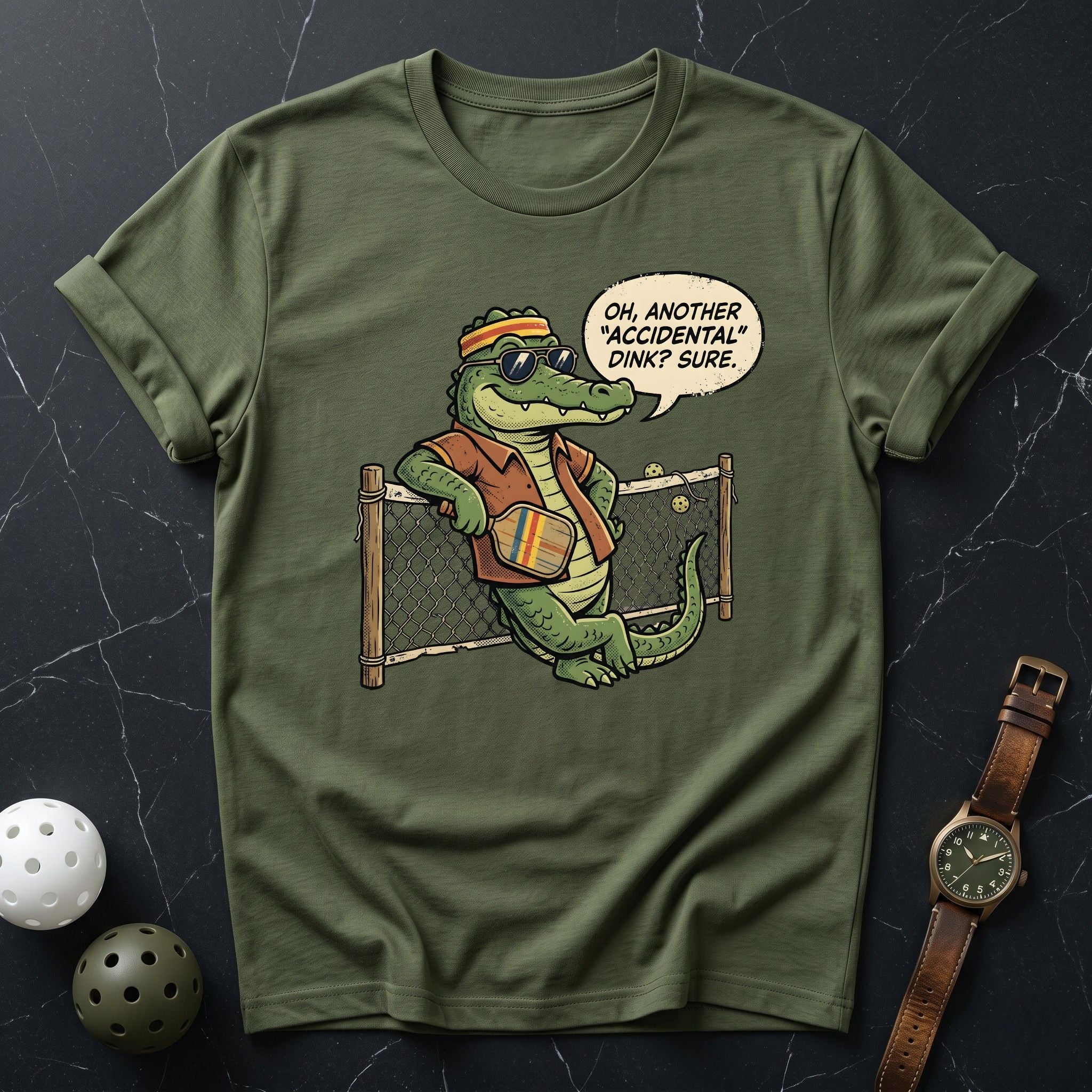 Alligator Accidental Dink Tee - Dink it Shop