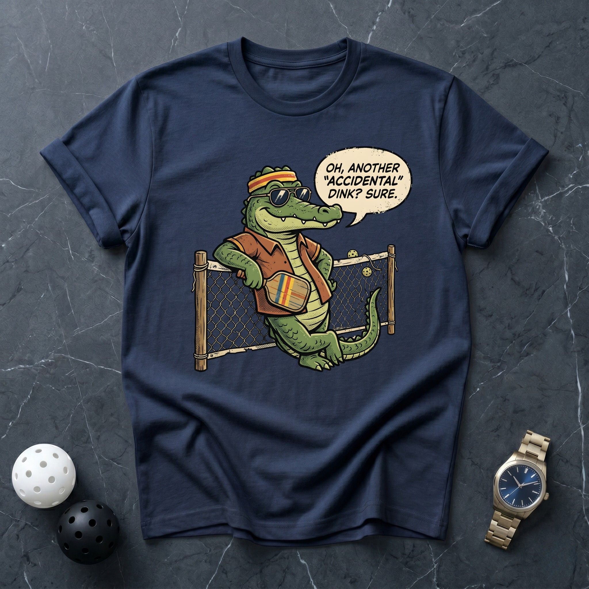 Alligator Accidental Dink Tee - Dink it Shop