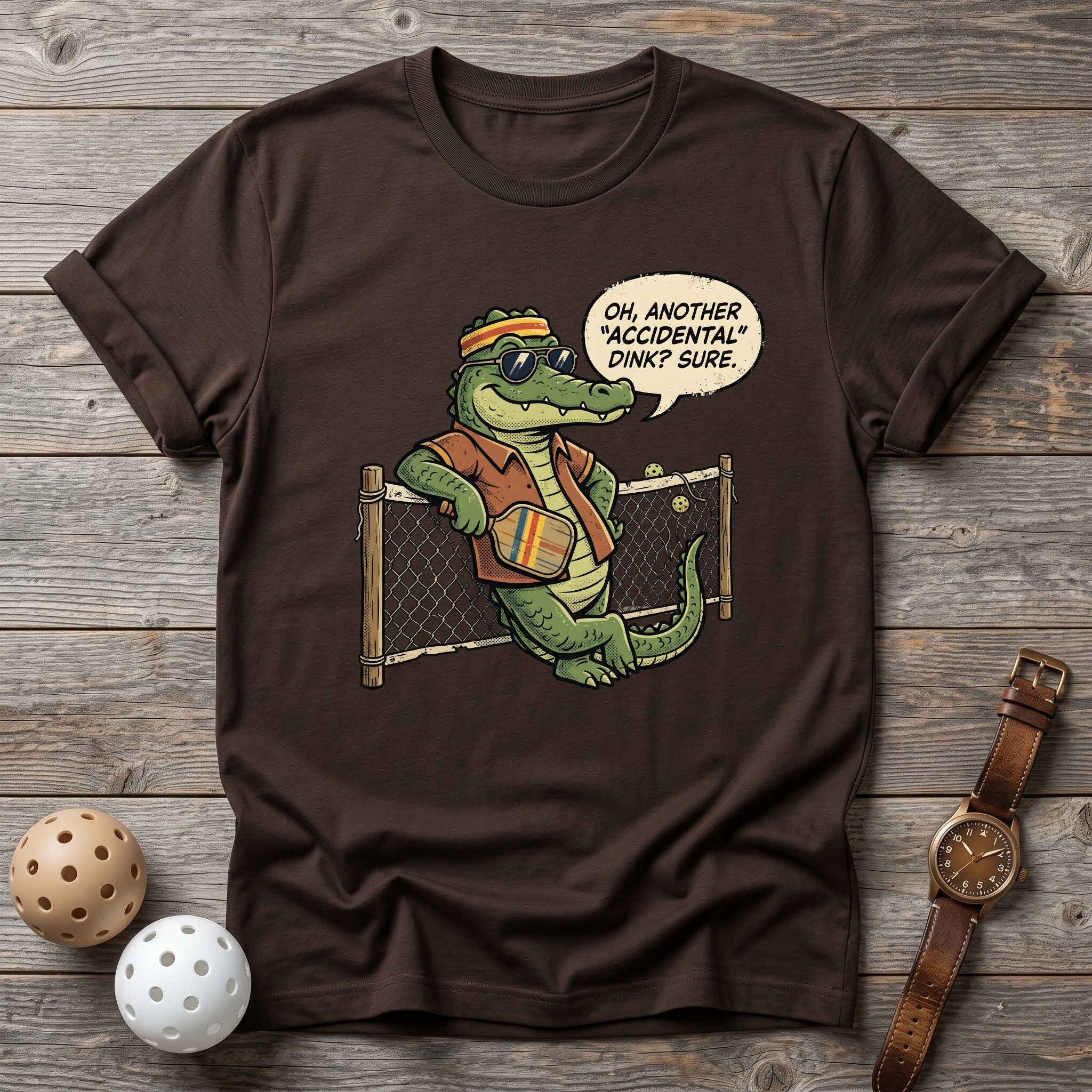 Alligator Accidental Dink Tee - Dink it Shop
