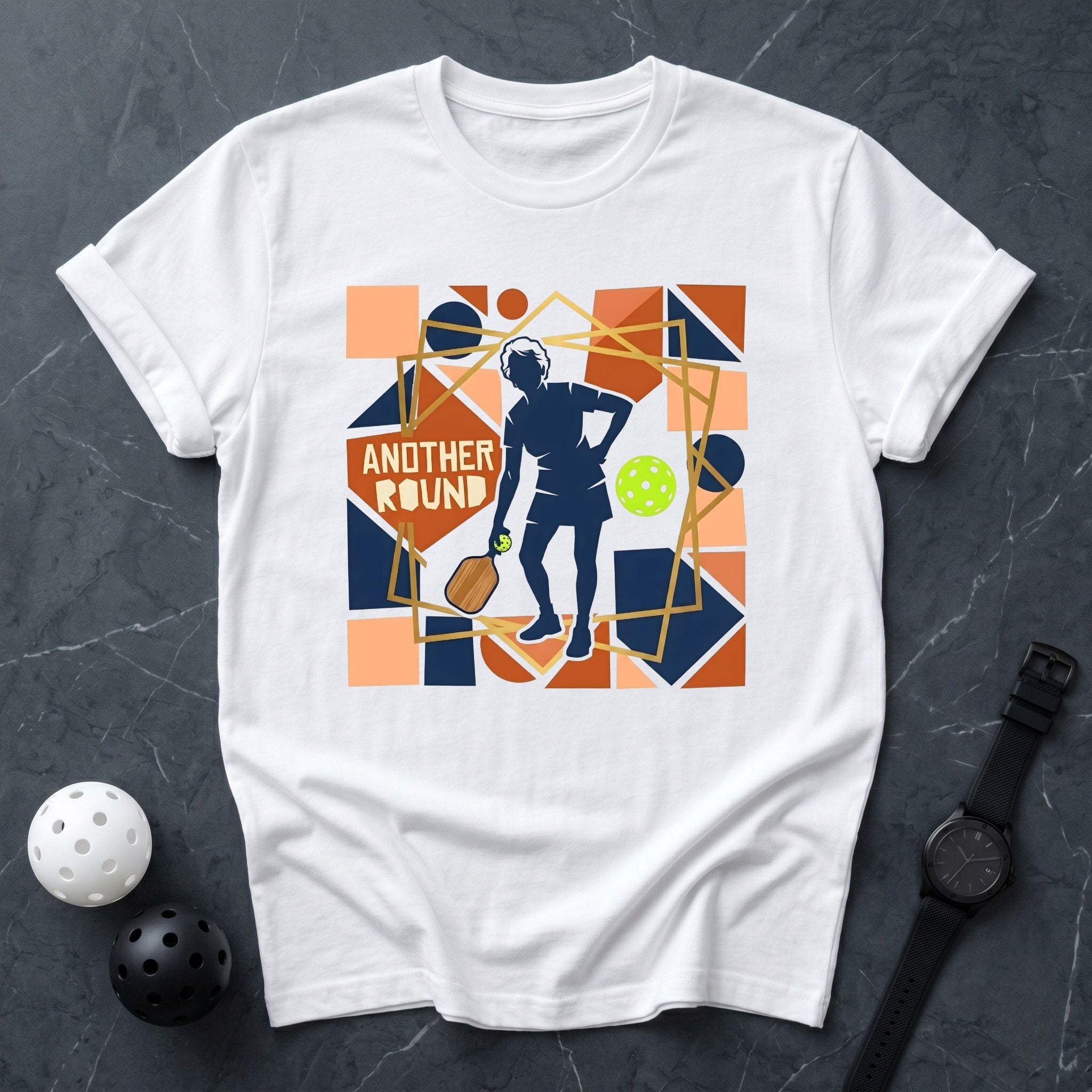 Another Round Retro Silhouette Tee - Dink it Shop