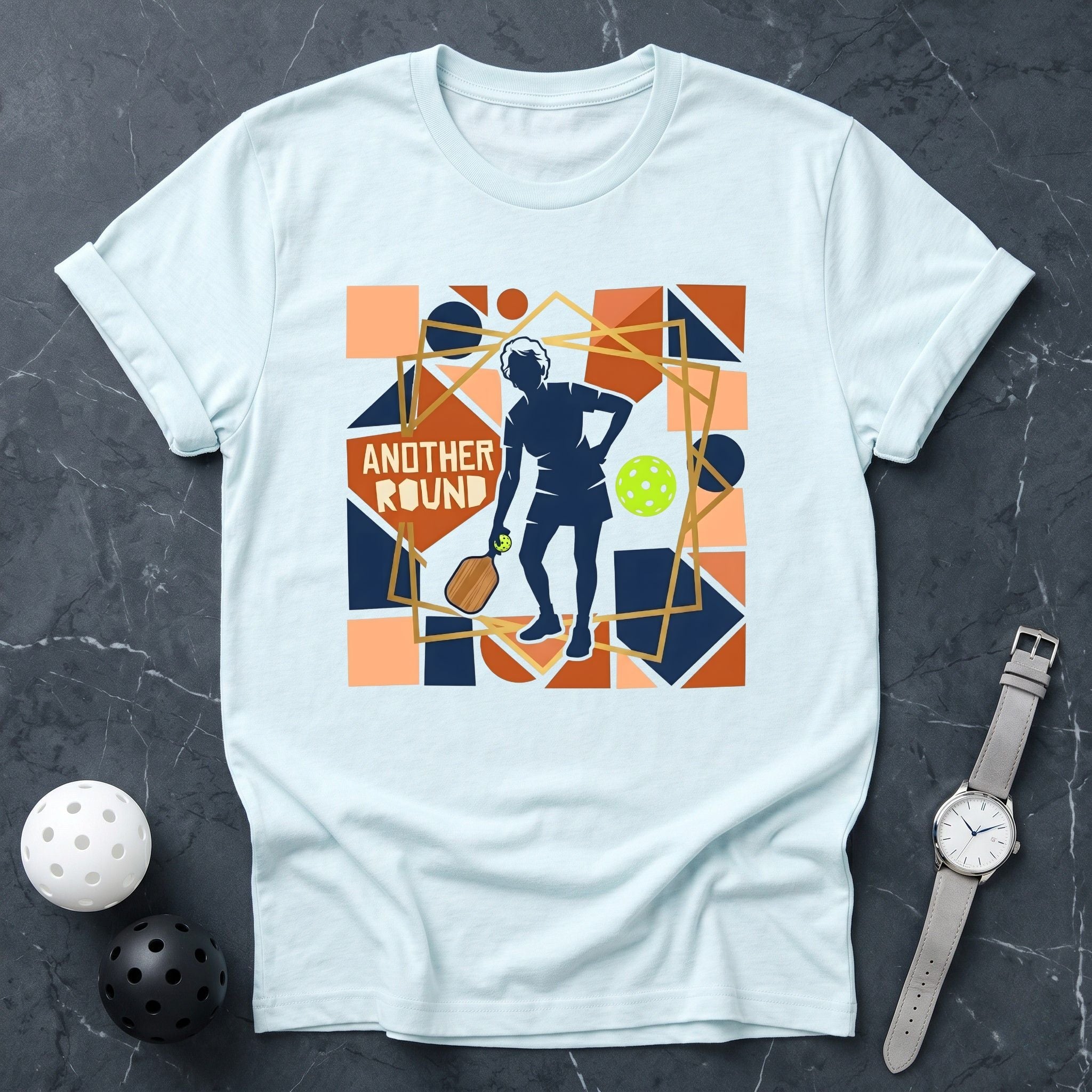 Another Round Retro Silhouette Tee - Dink it Shop