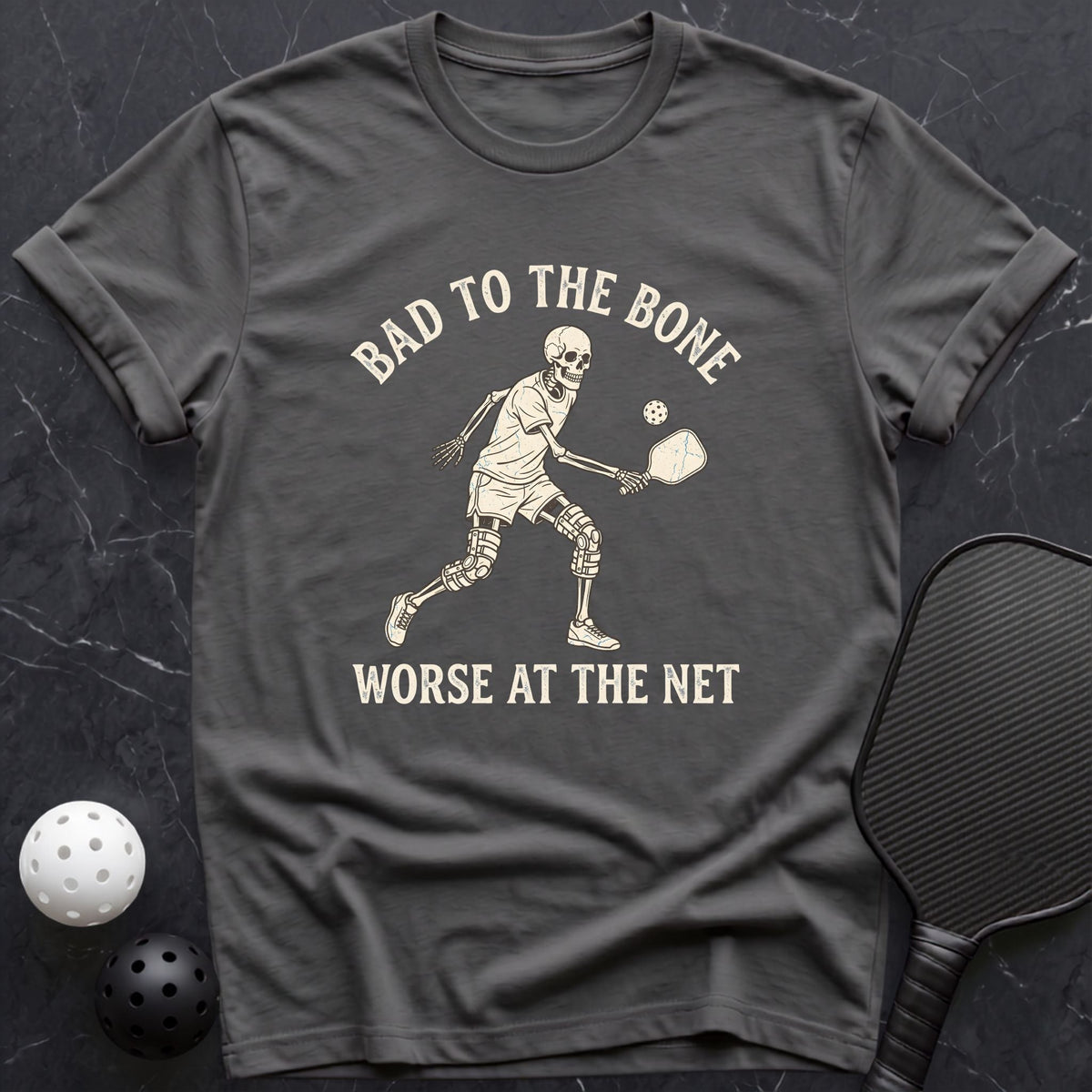 Bad To The Bone Tee - Dink it Shop