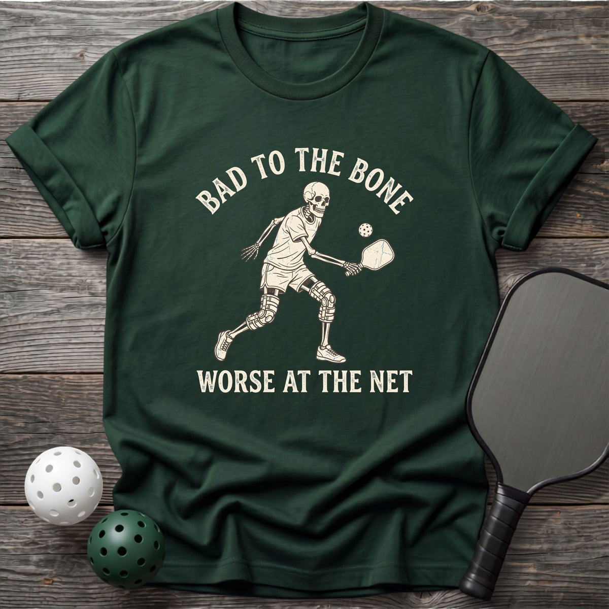 Bad To The Bone Tee - Dink it Shop