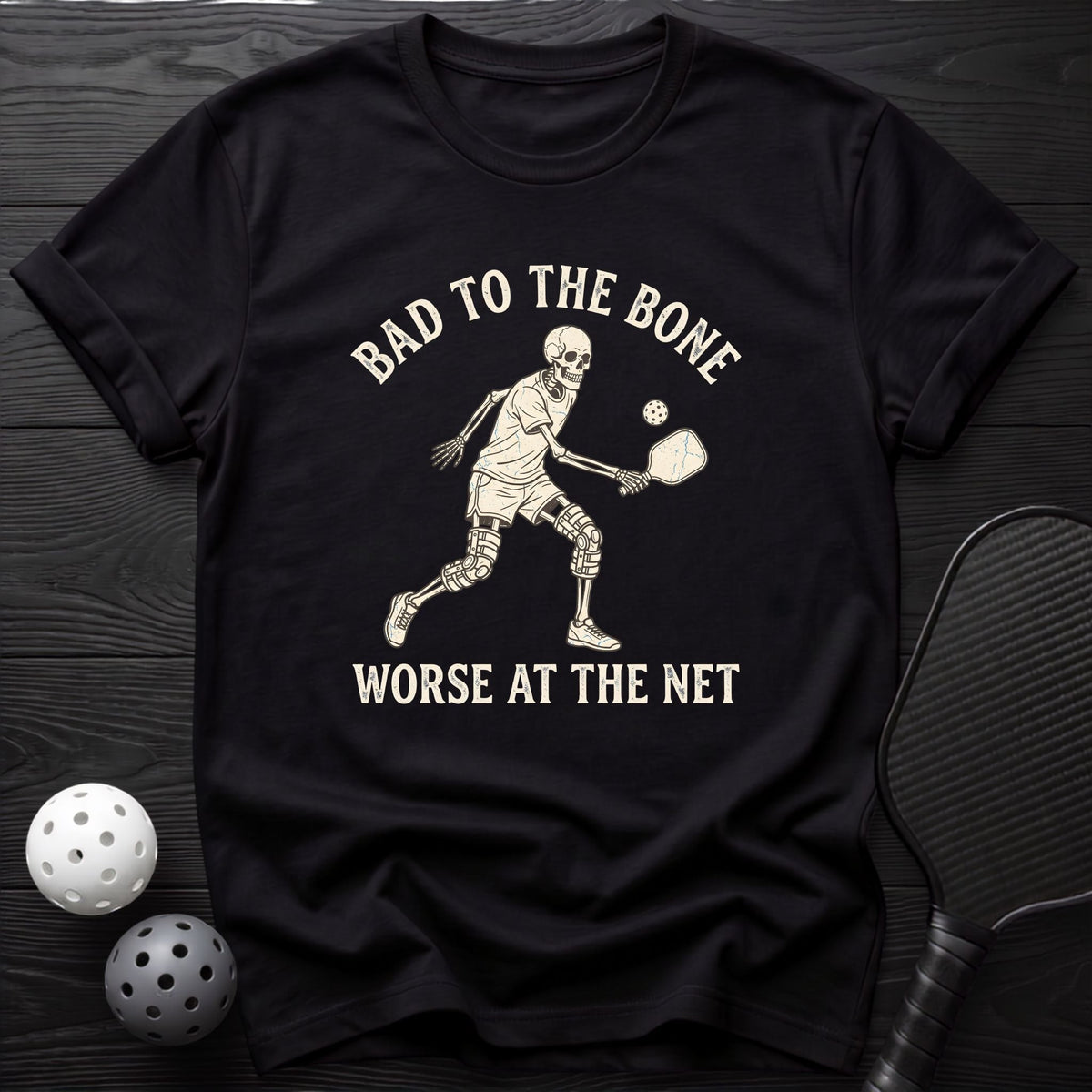 Bad To The Bone Tee - Dink it Shop
