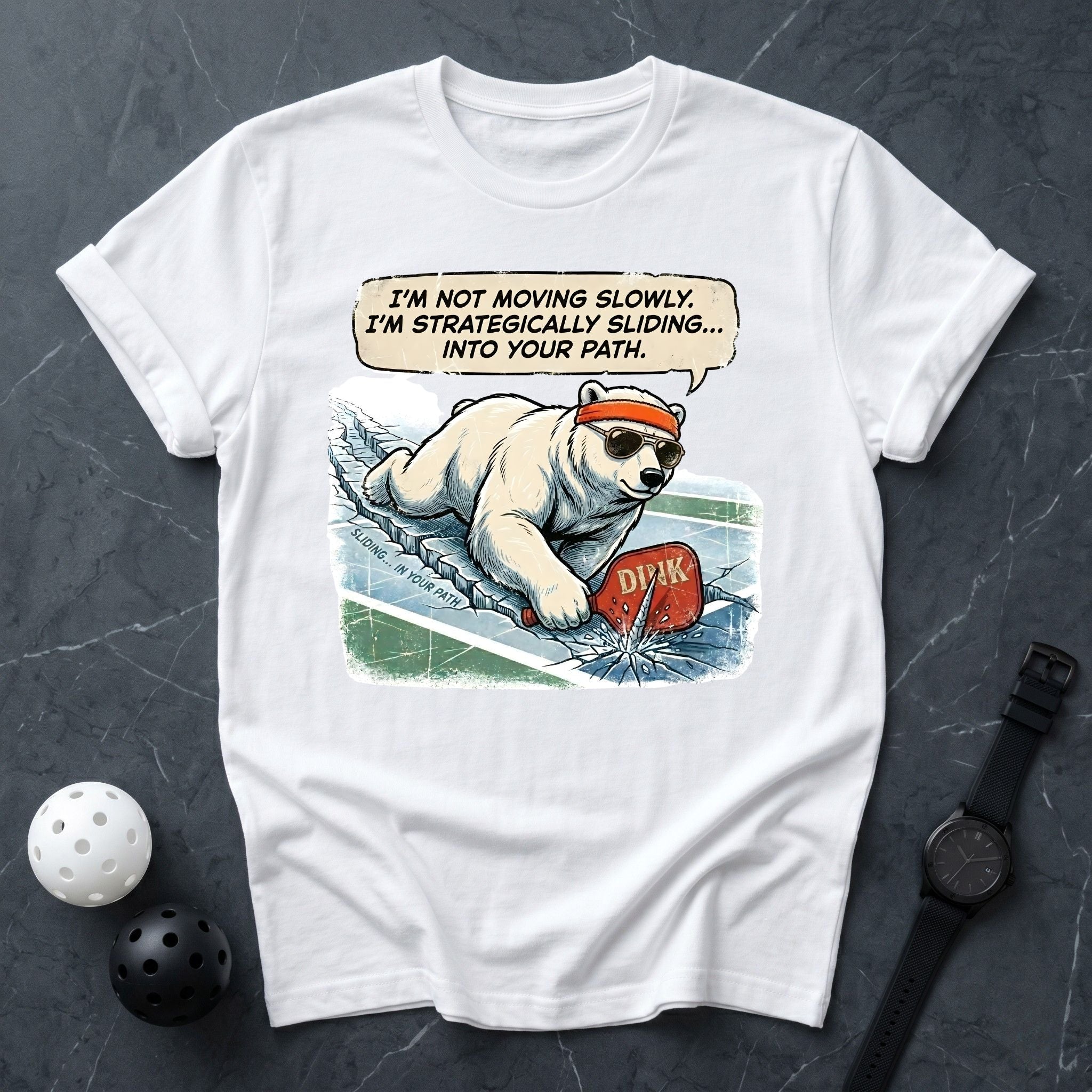 Bear Sliding Tee - Dink it Shop