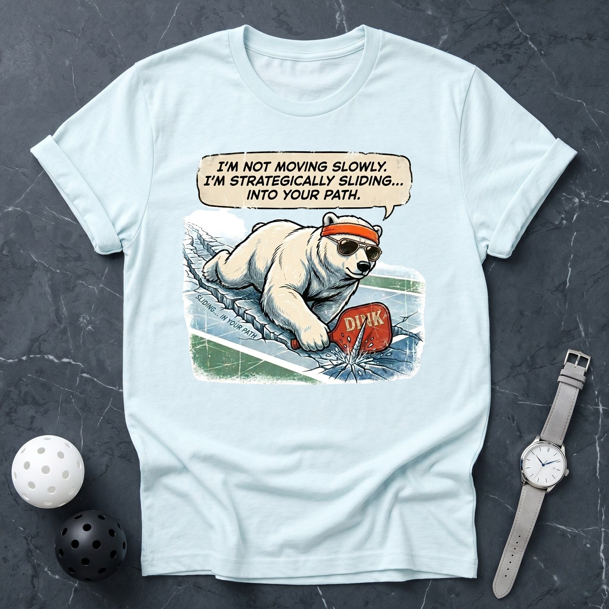 Bear Sliding Tee - Dink it Shop