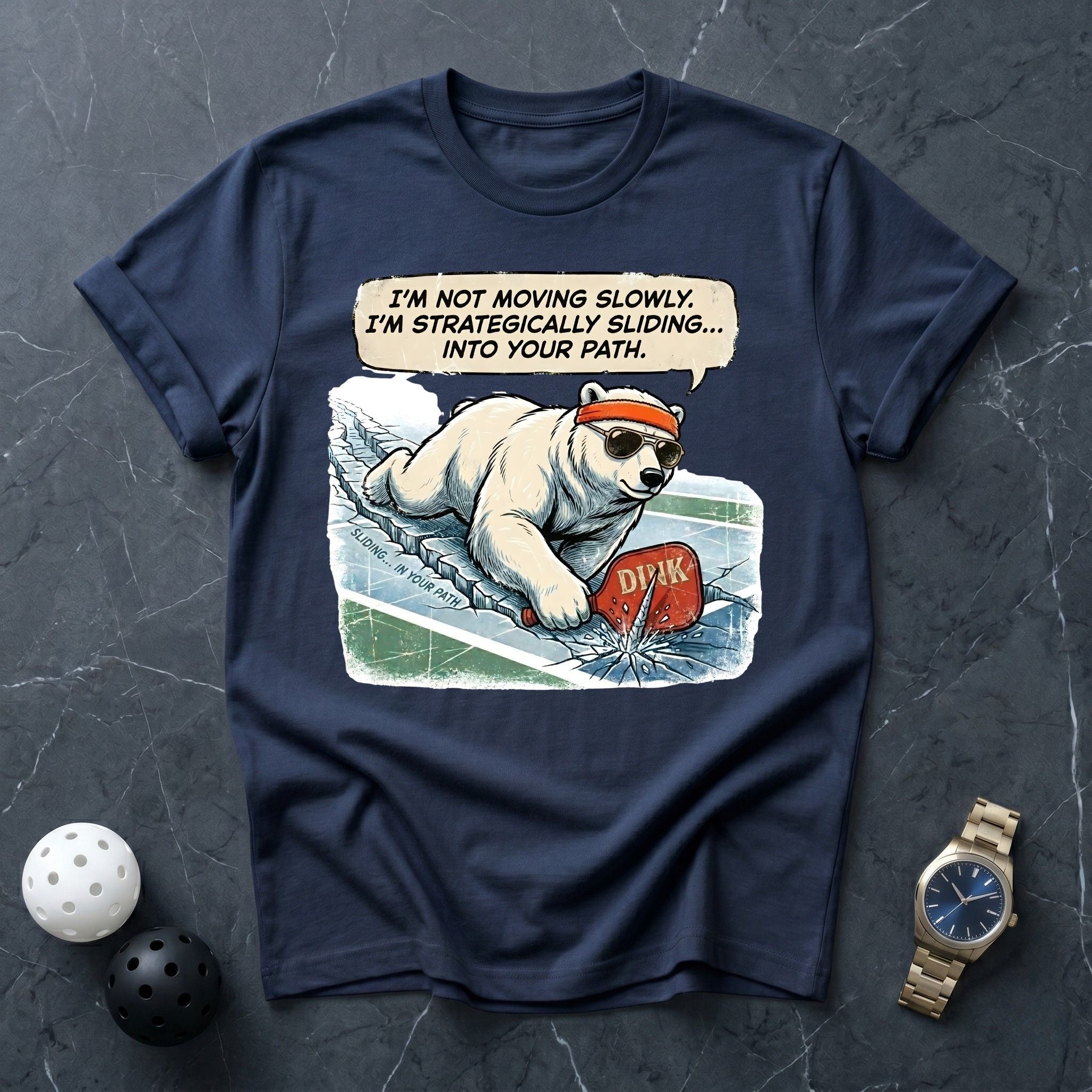 Bear Sliding Tee - Dink it Shop