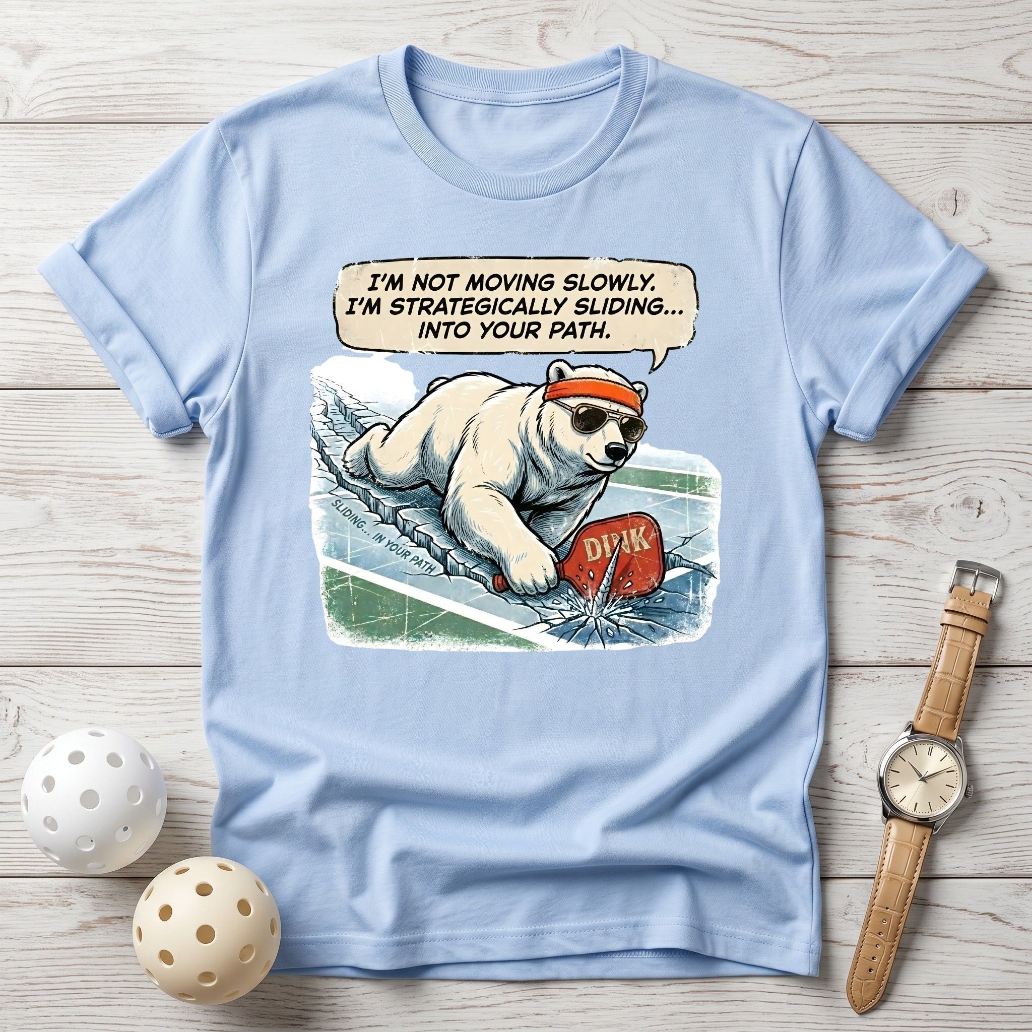 Bear Sliding Tee - Dink it Shop