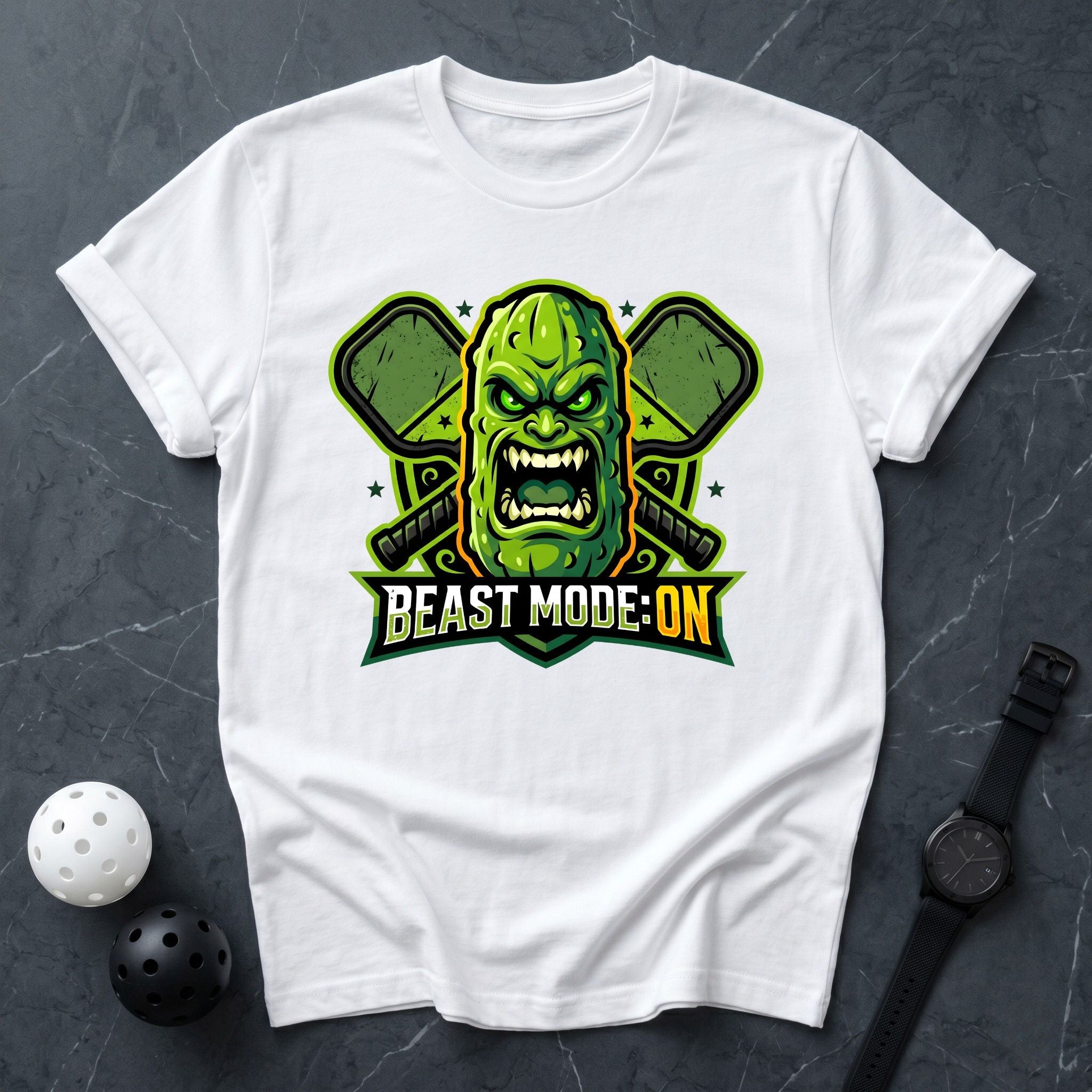 Beast Mode On Pickleball Tee - Dink it Shop