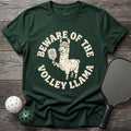 Beware Of The Volley Llama Tee - Dink it Shop