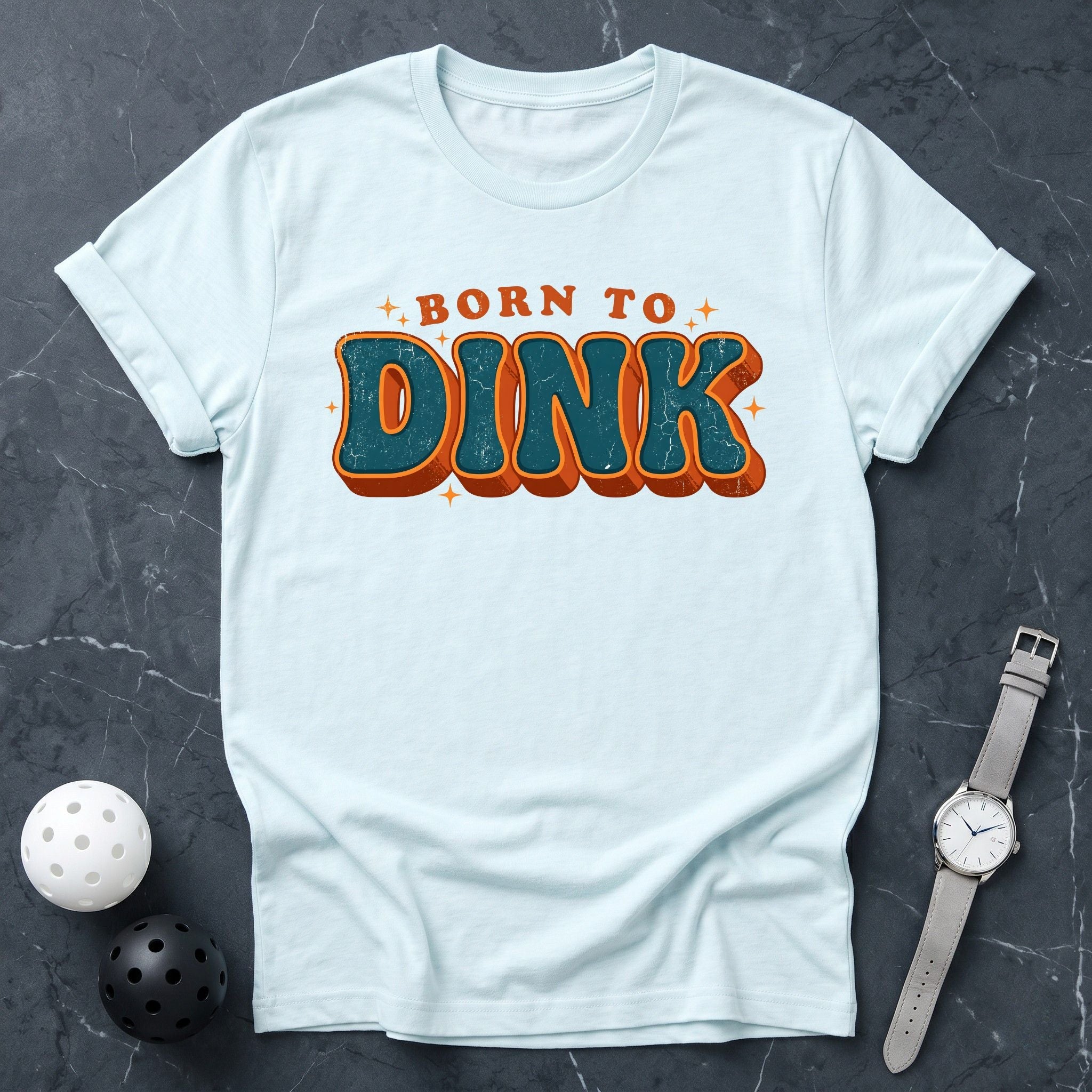 Born To Dink Retro Tee - Dink it Shop