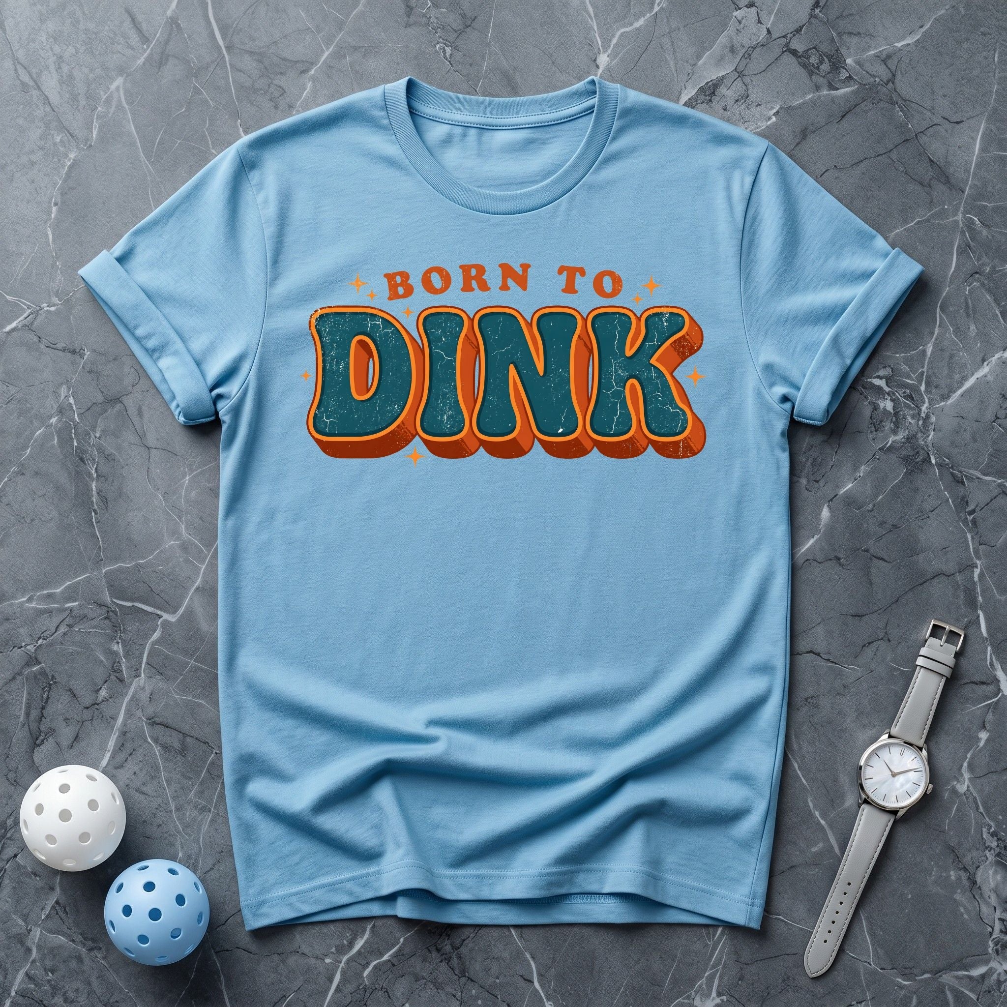 Born To Dink Retro Tee - Dink it Shop