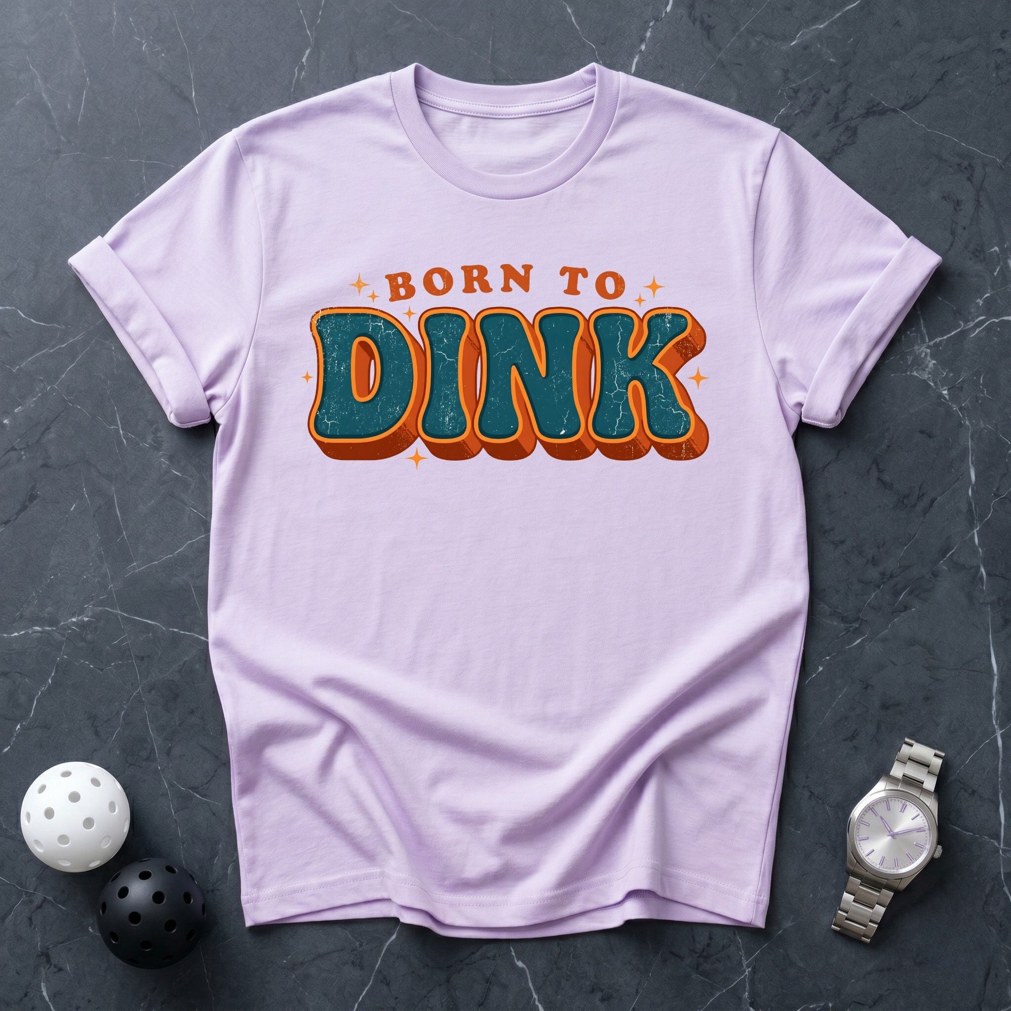 Born To Dink Retro Tee - Dink it Shop