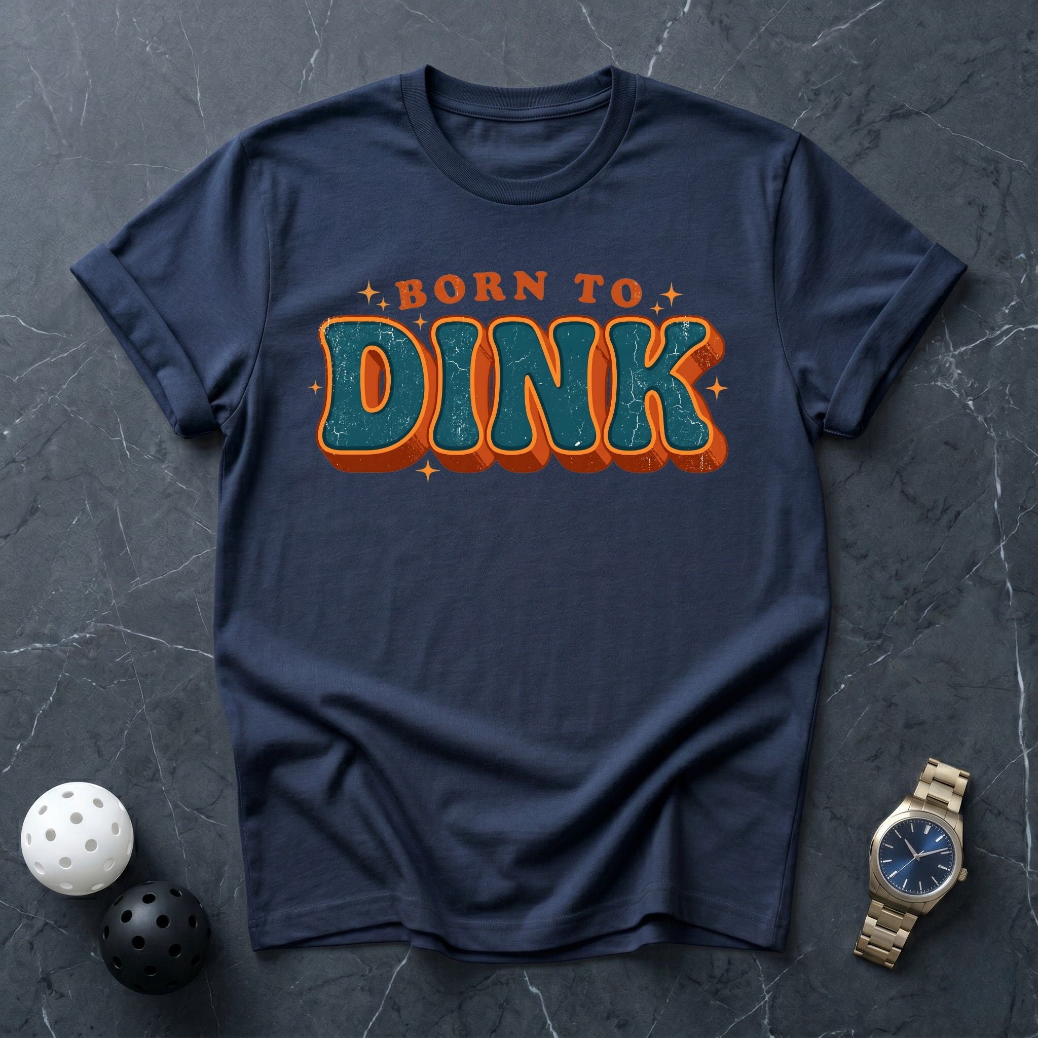 Born To Dink Retro Tee - Dink it Shop