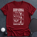 Brain Training Pickleball Tee - Dink it Shop