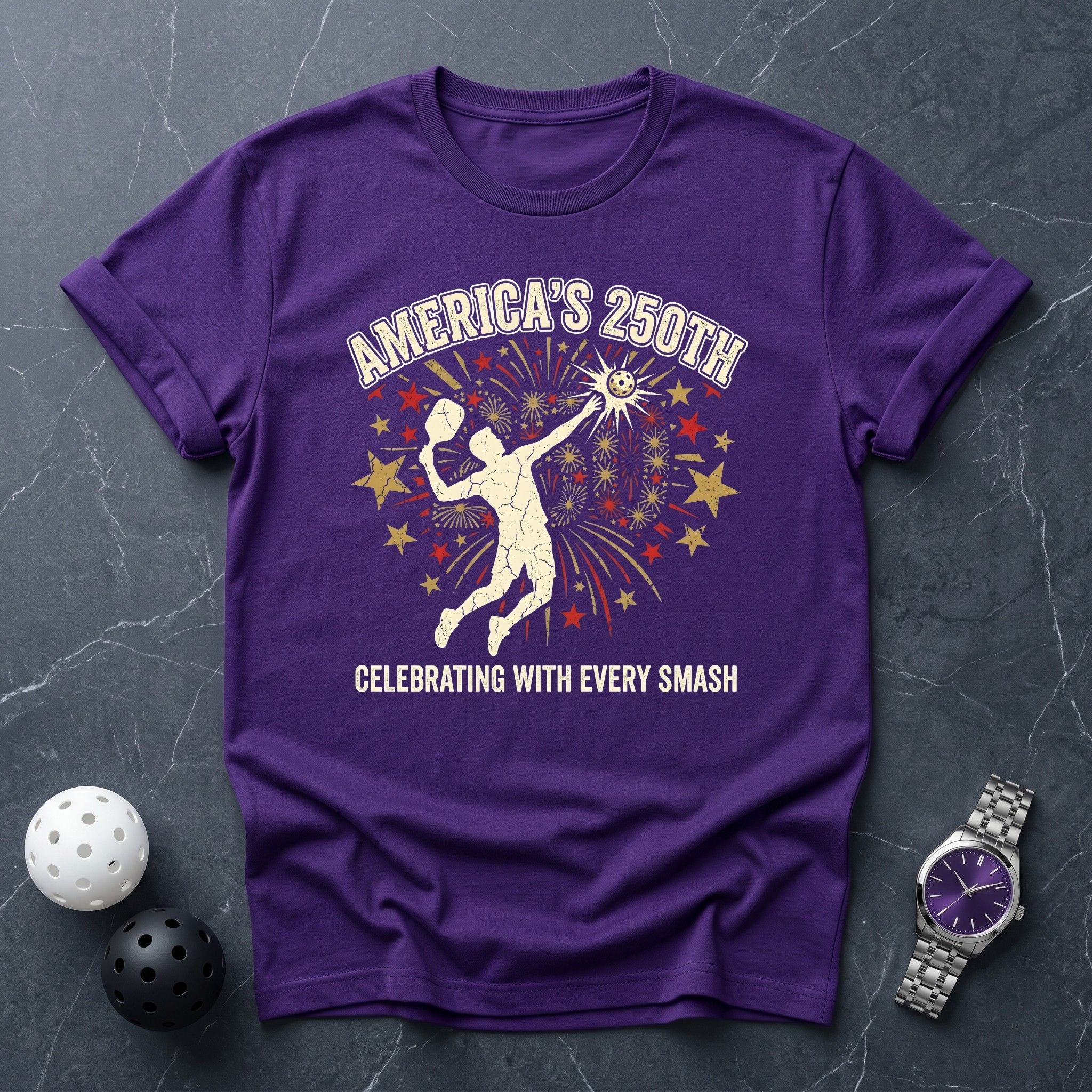 Celebrating with Every Smash 250 Tee - Dink it Shop