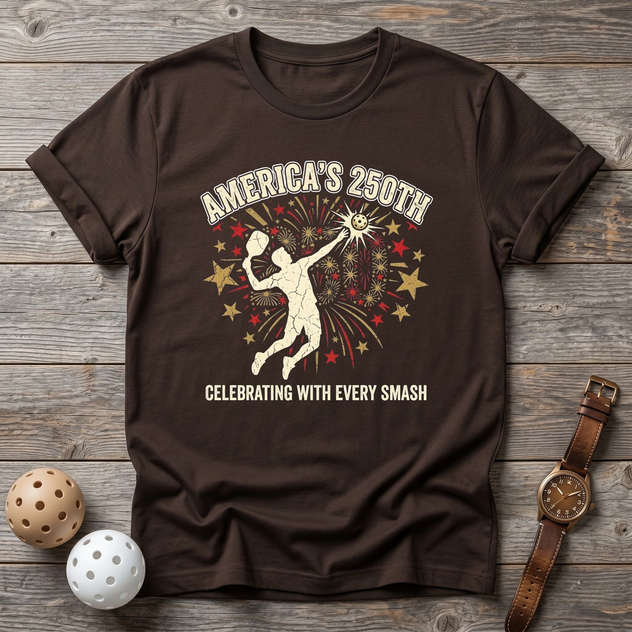 Celebrating with Every Smash 250 Tee - Dink it Shop