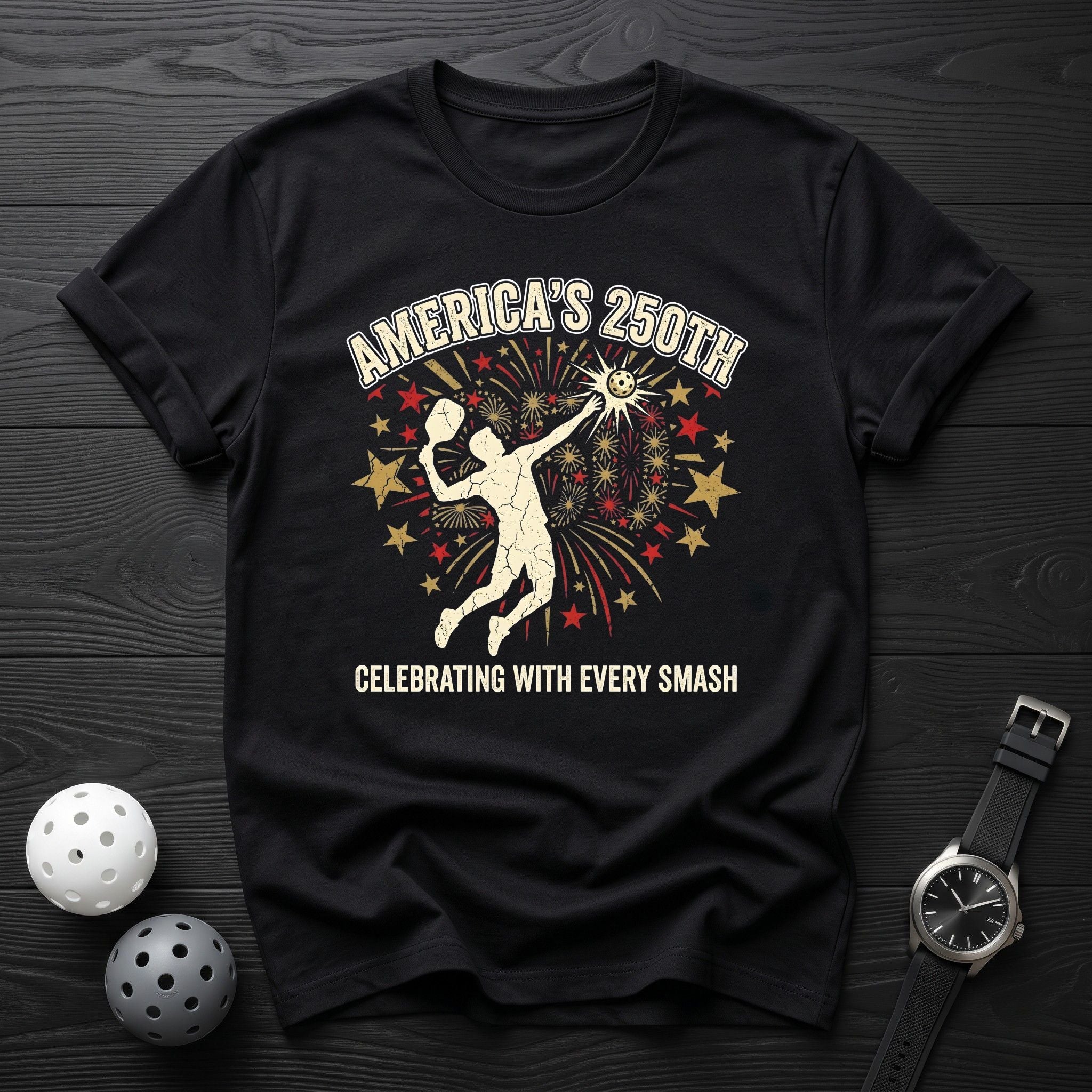 Celebrating with Every Smash 250 Tee - Dink it Shop