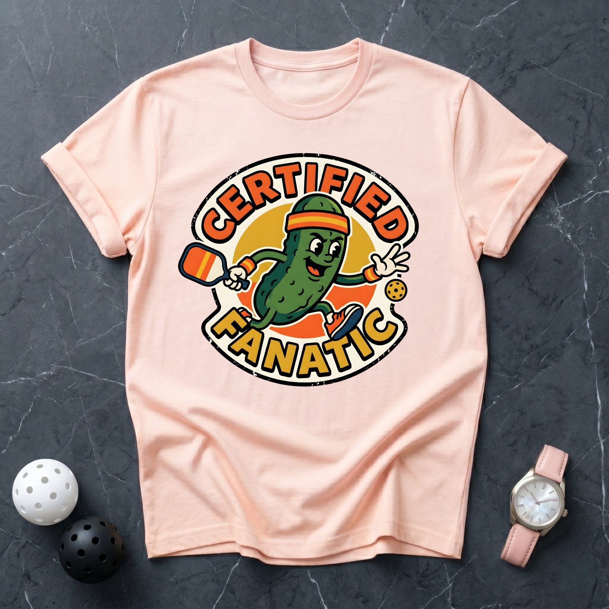 Certified Fanatic Pickle Tee - Dink it Shop