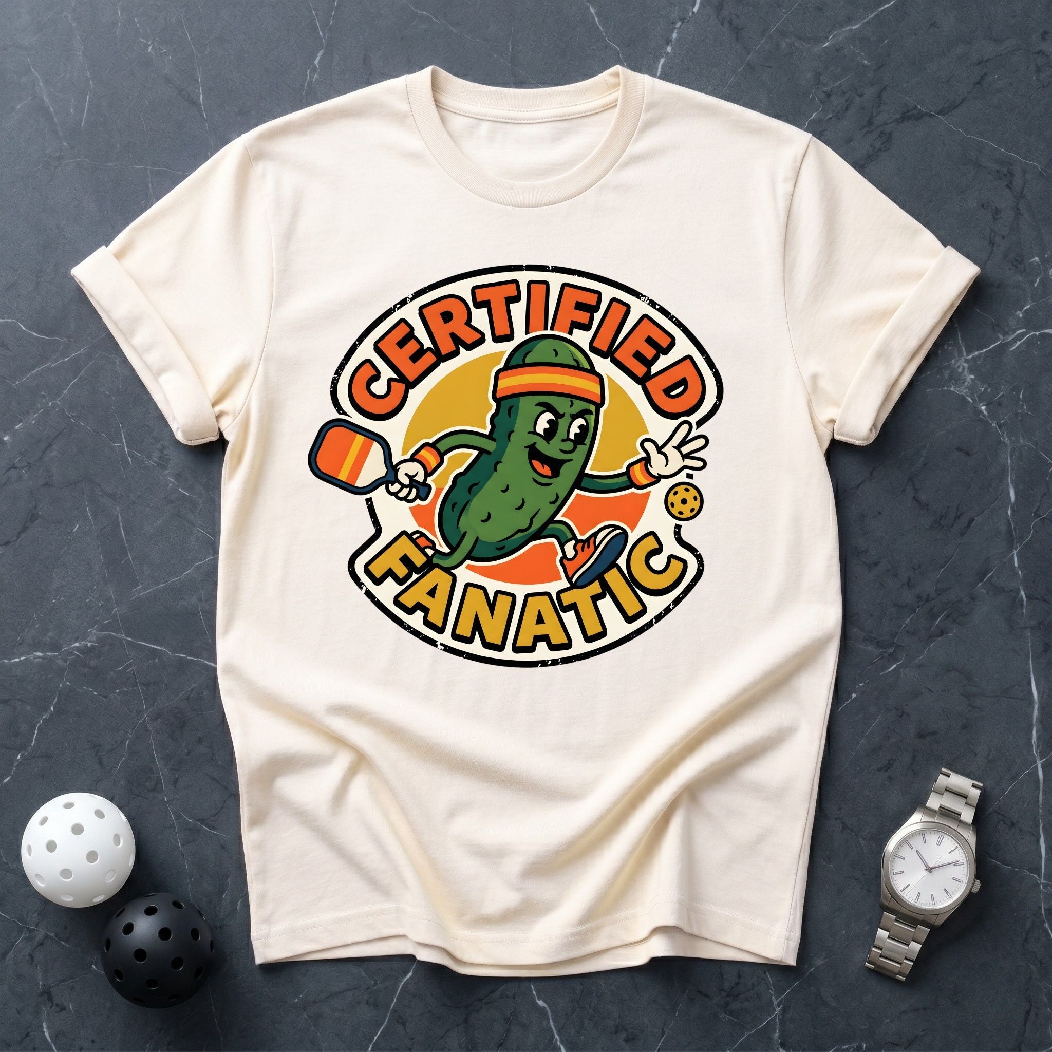 Certified Fanatic Pickle Tee - Dink it Shop