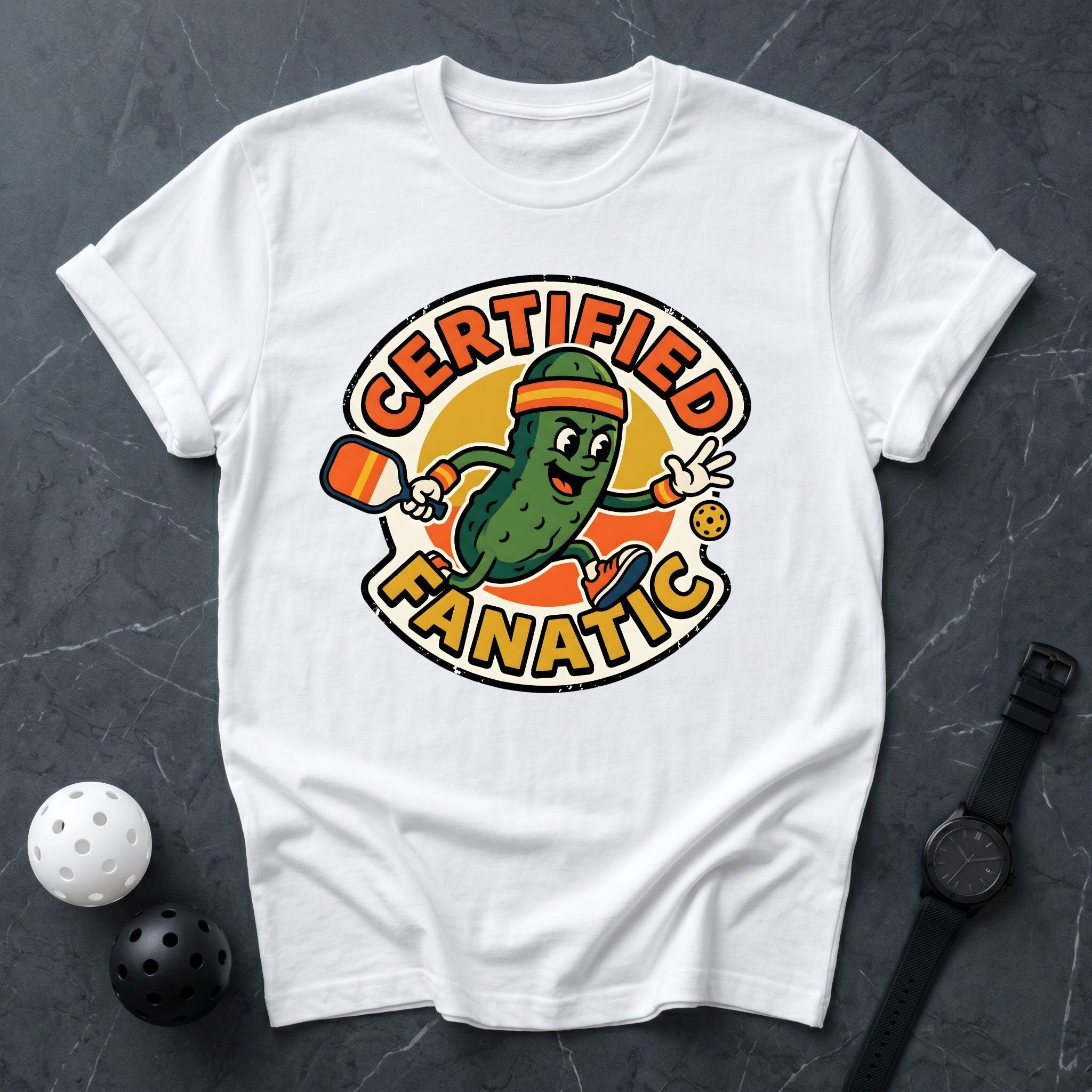 Certified Fanatic Pickle Tee - Dink it Shop
