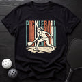 Cracked Texture Pickleball Girl Tee - Dink it Shop
